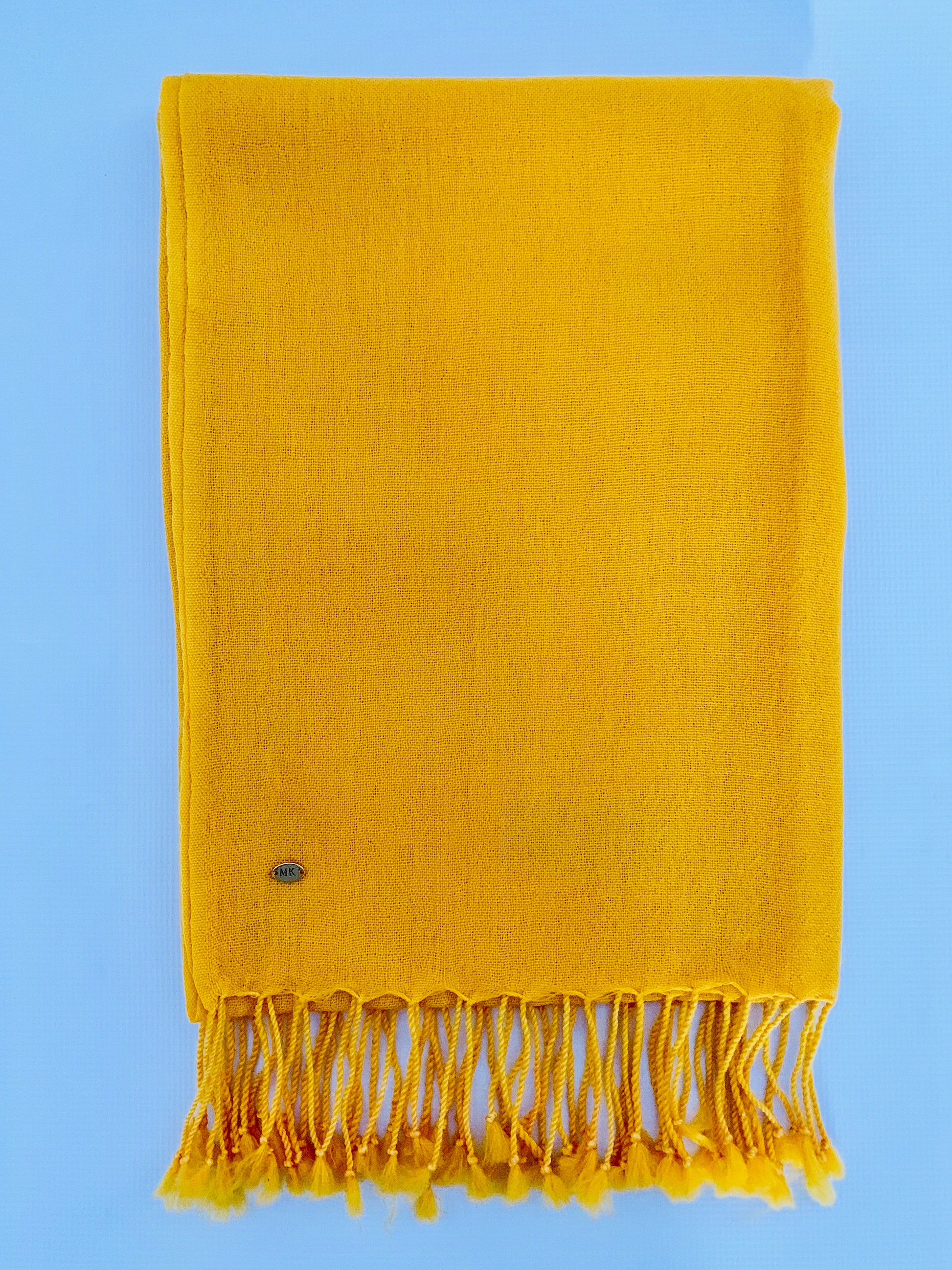Handmade Personalised Initials 100% Cashmere Scarf - Konmay London