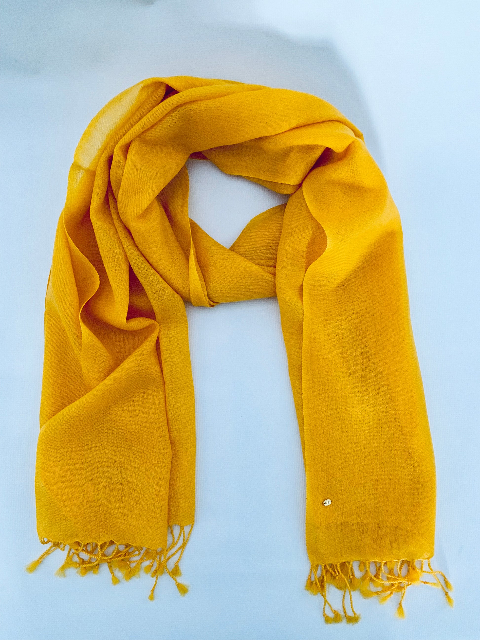 Handmade Personalised Initials 100% Cashmere Scarf - Konmay London