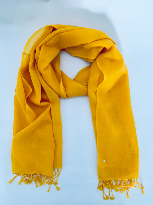 Handmade Personalised Initials 100% Cashmere Scarf - Konmay London
