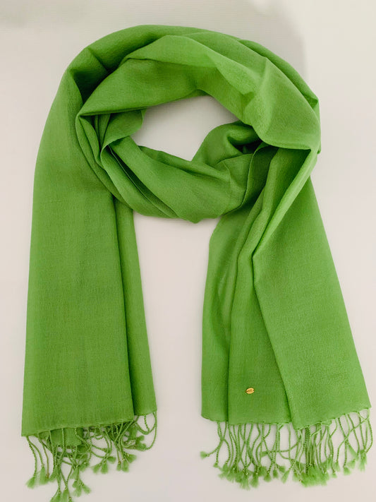 Handmade Personalised Initials 100% Cashmere Scarf - Konmay London
