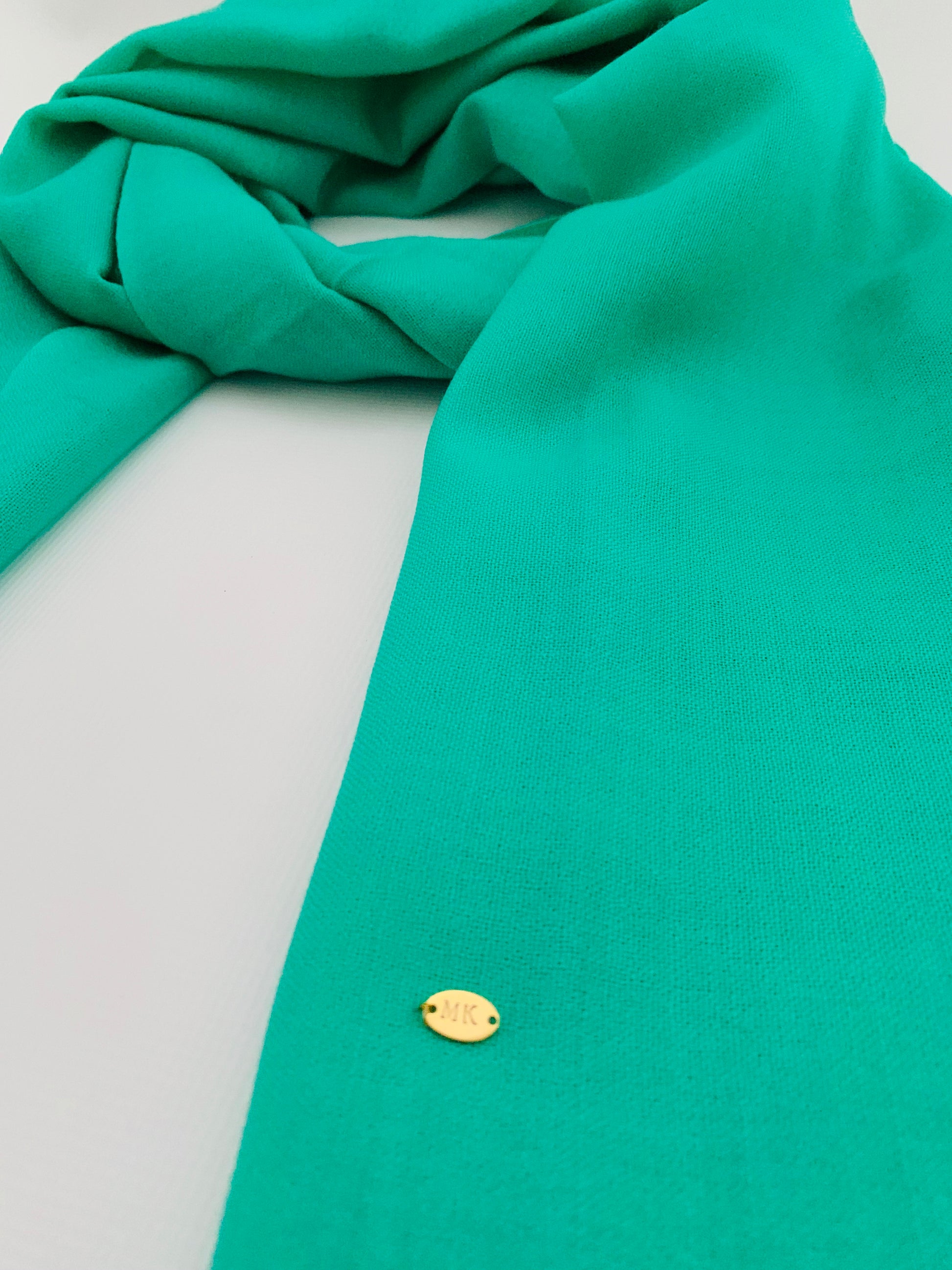 Handmade Personalised Initials 100% Cashmere Scarf - Konmay London