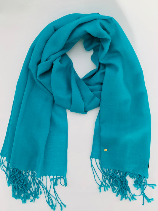 Handmade Personalised Initials 100% Cashmere Scarf - Konmay London