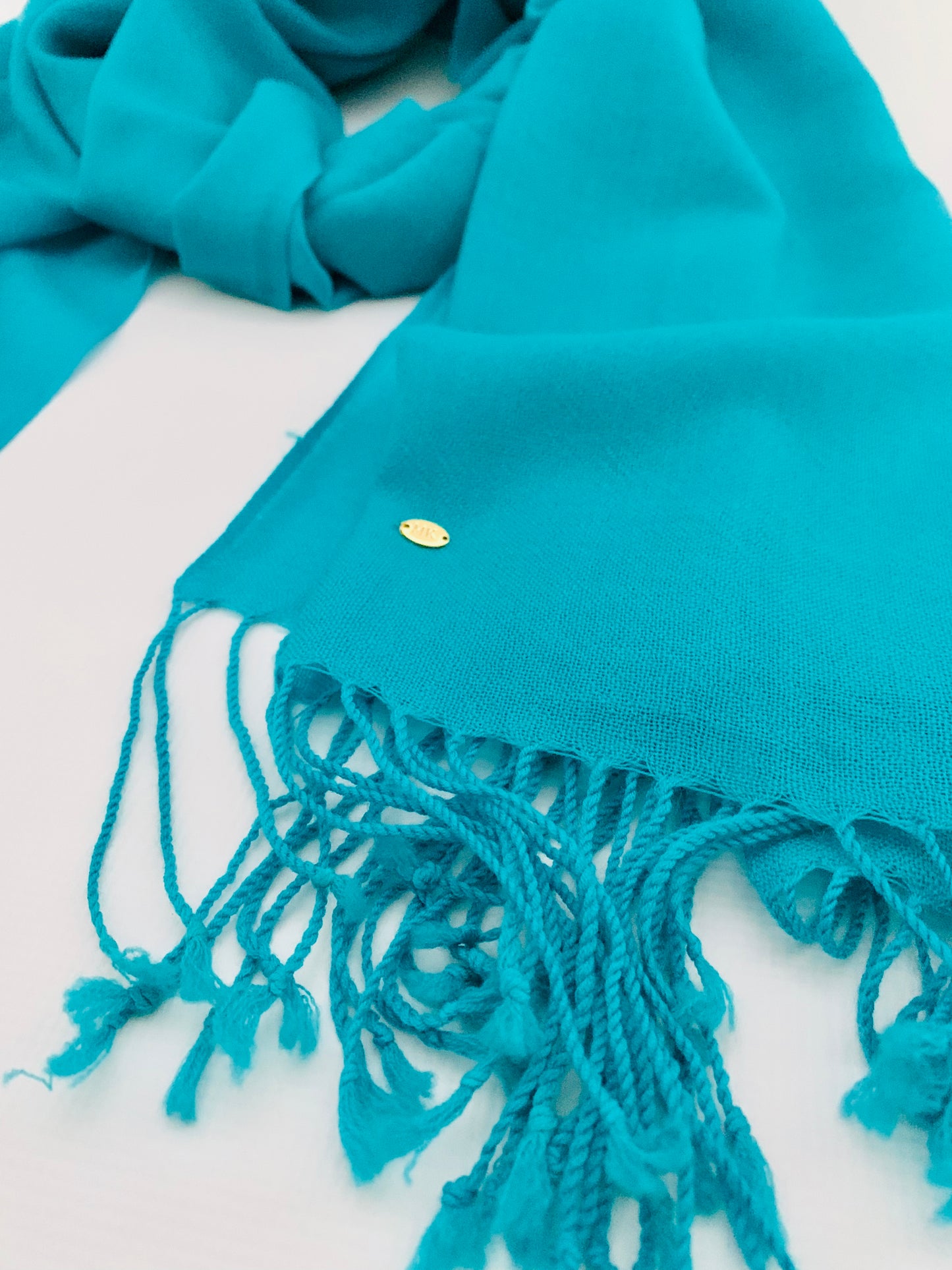 Handmade Personalised Initials 100% Cashmere Scarf - Konmay London
