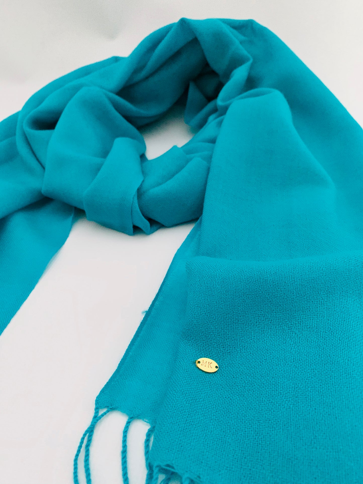 Handmade Personalised Initials 100% Cashmere Scarf - Konmay London
