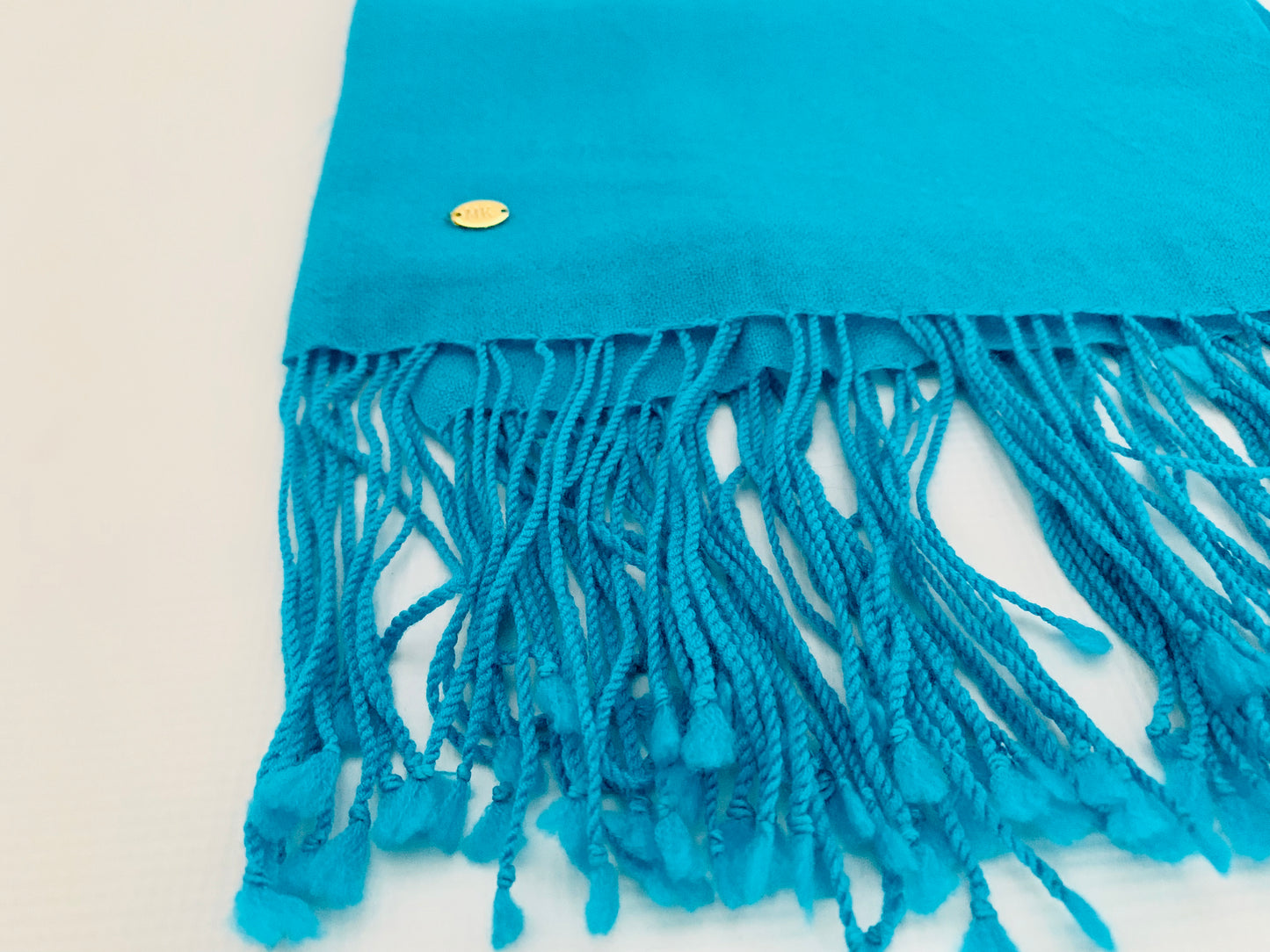 Handmade Personalised Initials 100% Cashmere Scarf - Konmay London