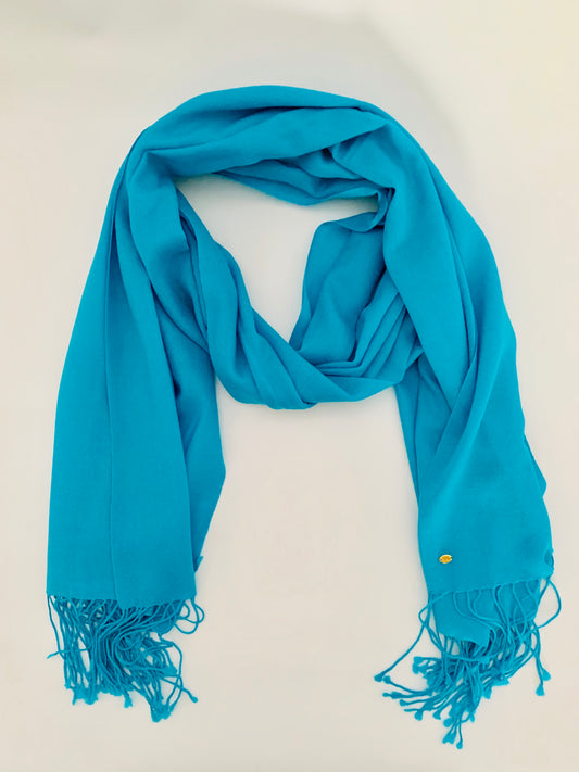 Handmade Personalised Initials 100% Cashmere Scarf - Konmay London