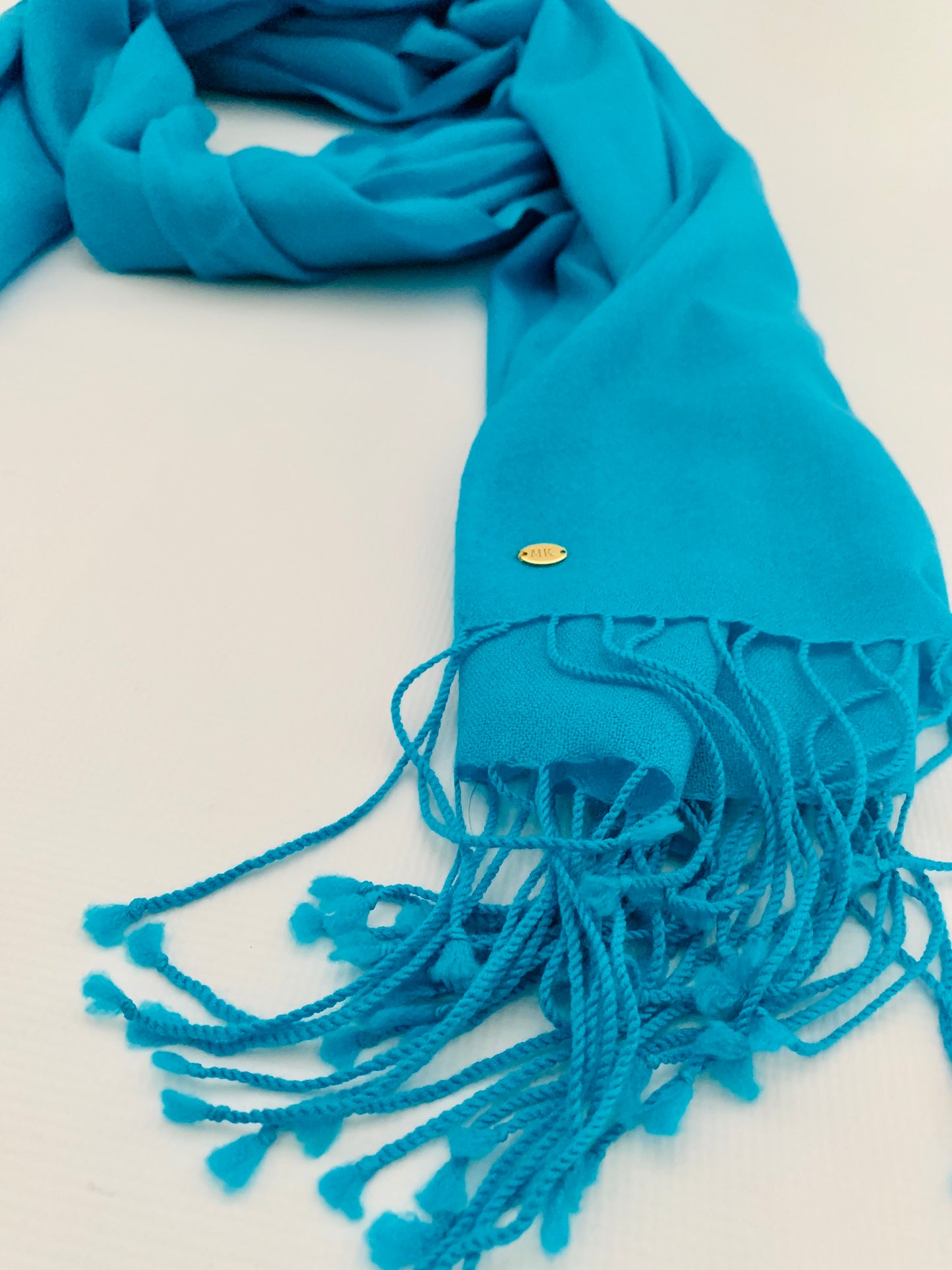 Handmade Personalised Initials 100% Cashmere Scarf - Konmay London