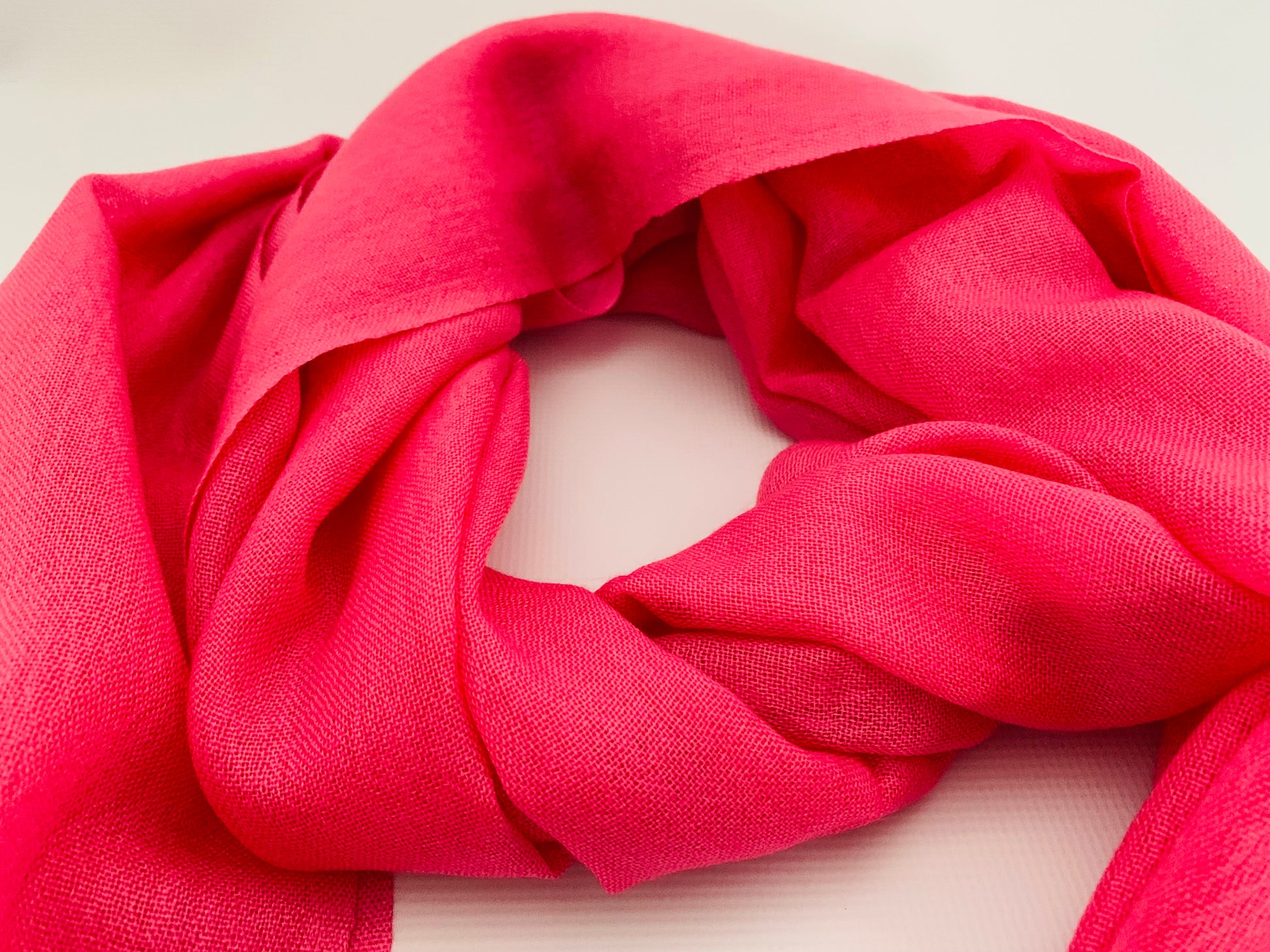 Handmade Personalised Initials 100% Cashmere Scarf - Konmay London