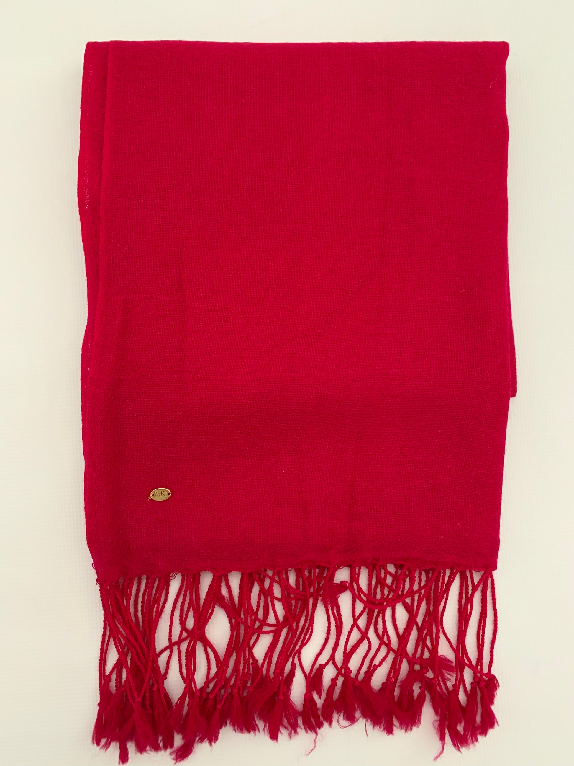 Handmade Personalised Initials 100% Cashmere Scarf - Konmay London