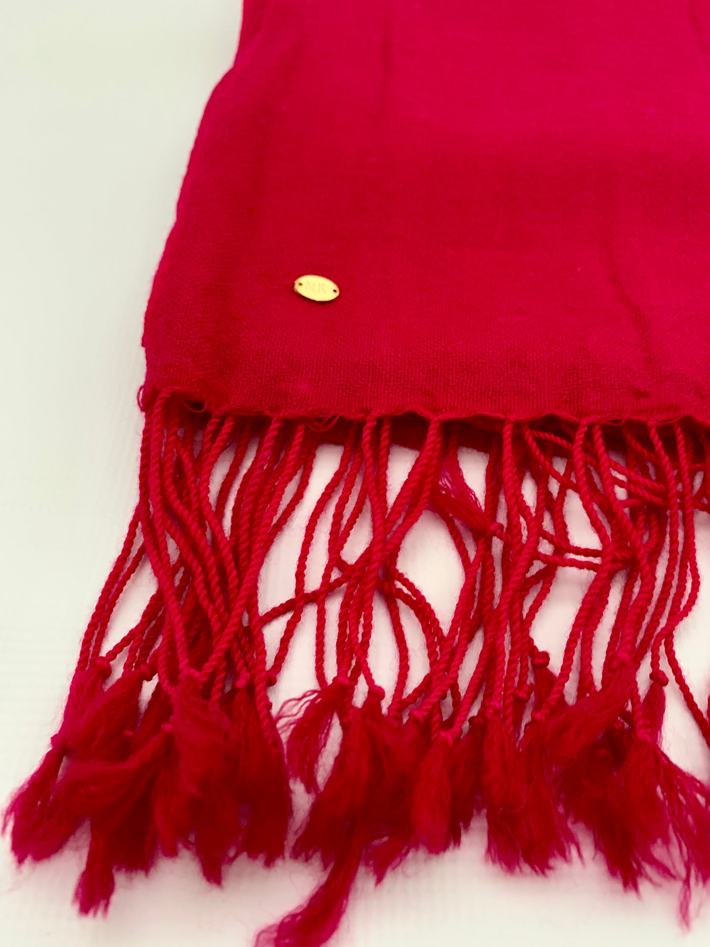 Handmade Personalised Initials 100% Cashmere Scarf - Konmay London