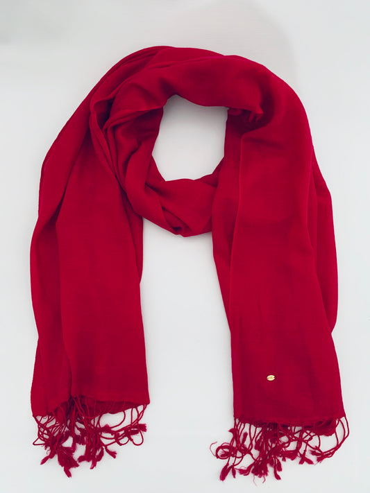 Handmade Personalised Initials 100% Cashmere Scarf - Konmay London