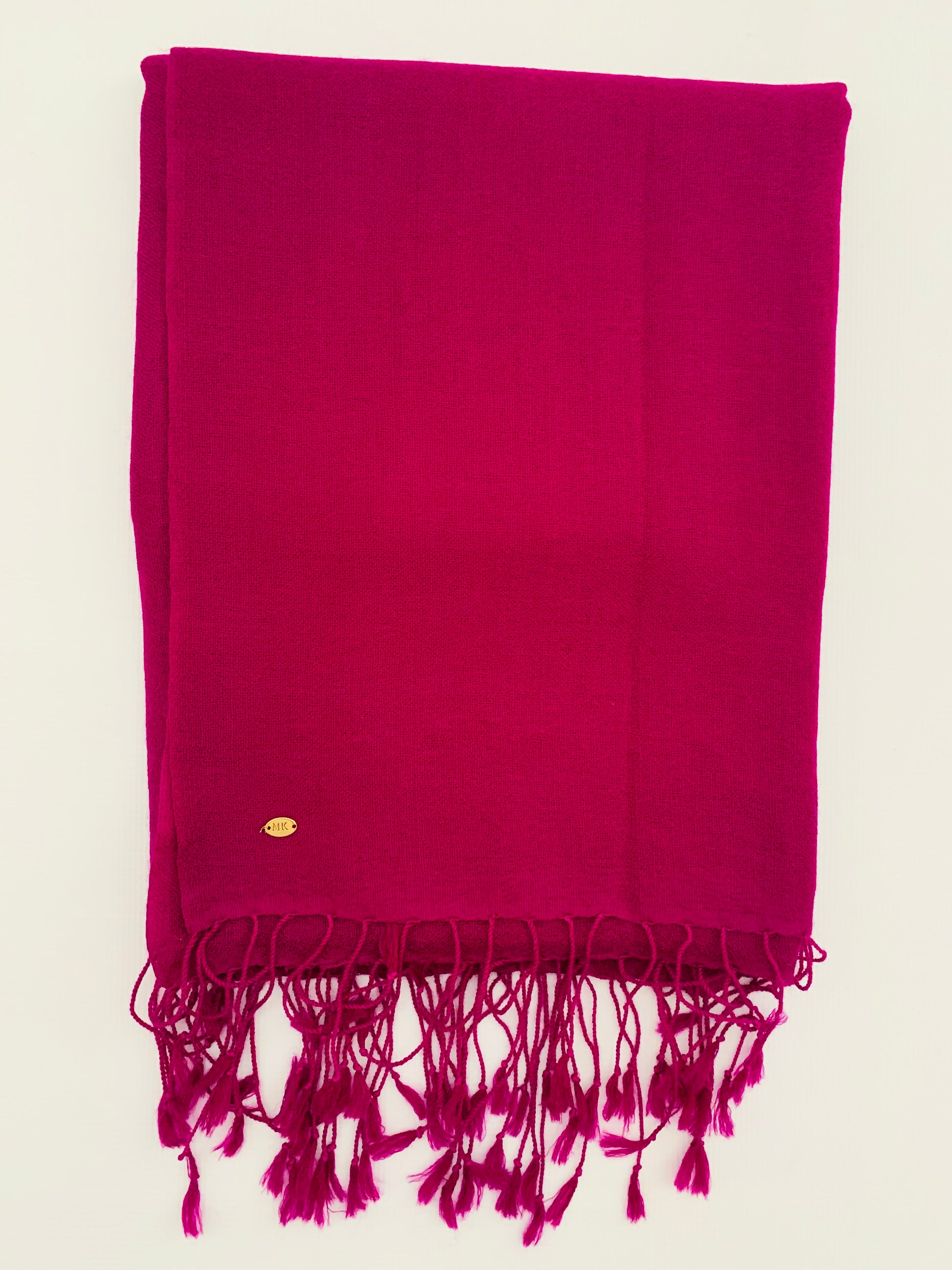 Handmade Personalised Initials 100% Cashmere Scarf - Konmay London