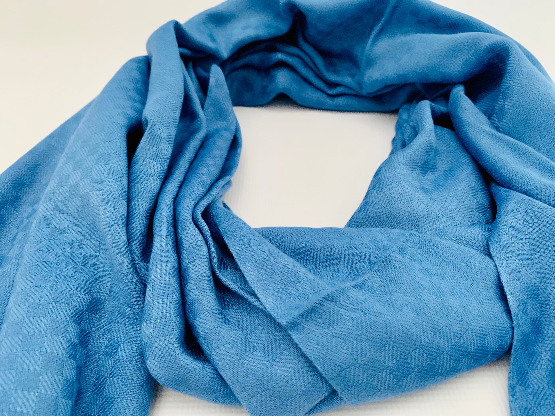 Personalised Initials Bamboo Fibre Scarf - Konmay London