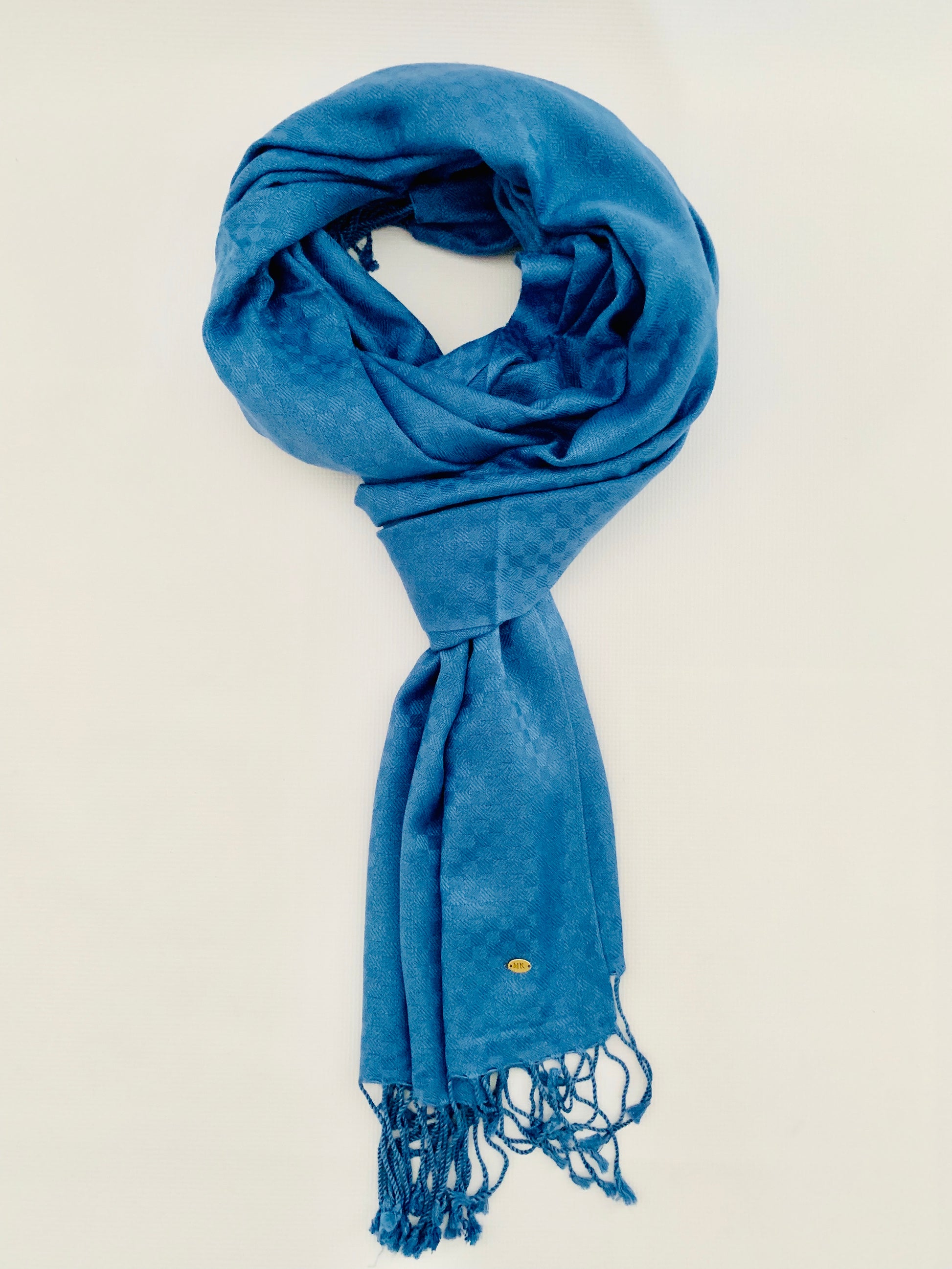 Personalised Initials Bamboo Fibre Scarf - Konmay London