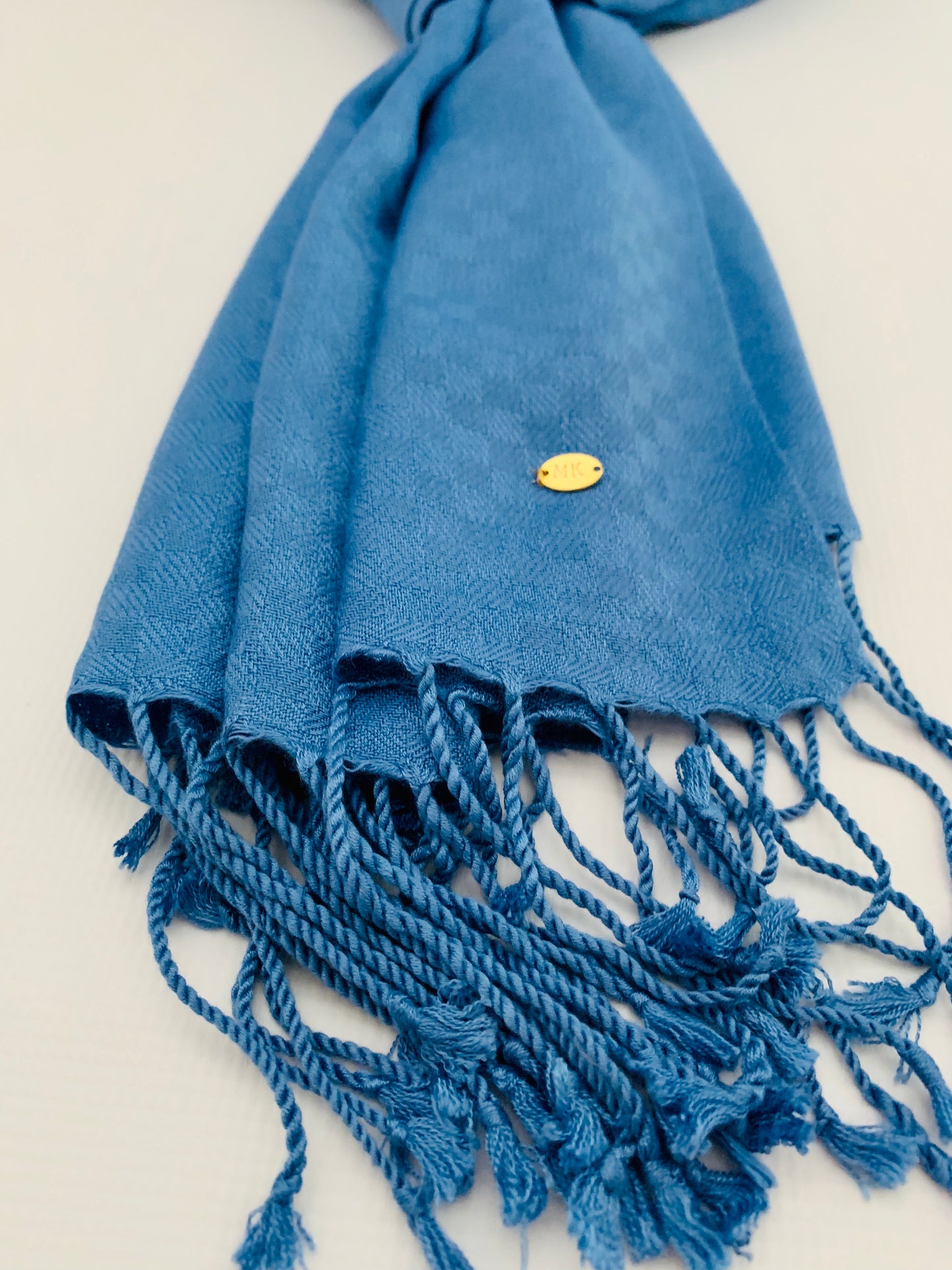 Personalised Initials Bamboo Fibre Scarf - Konmay London