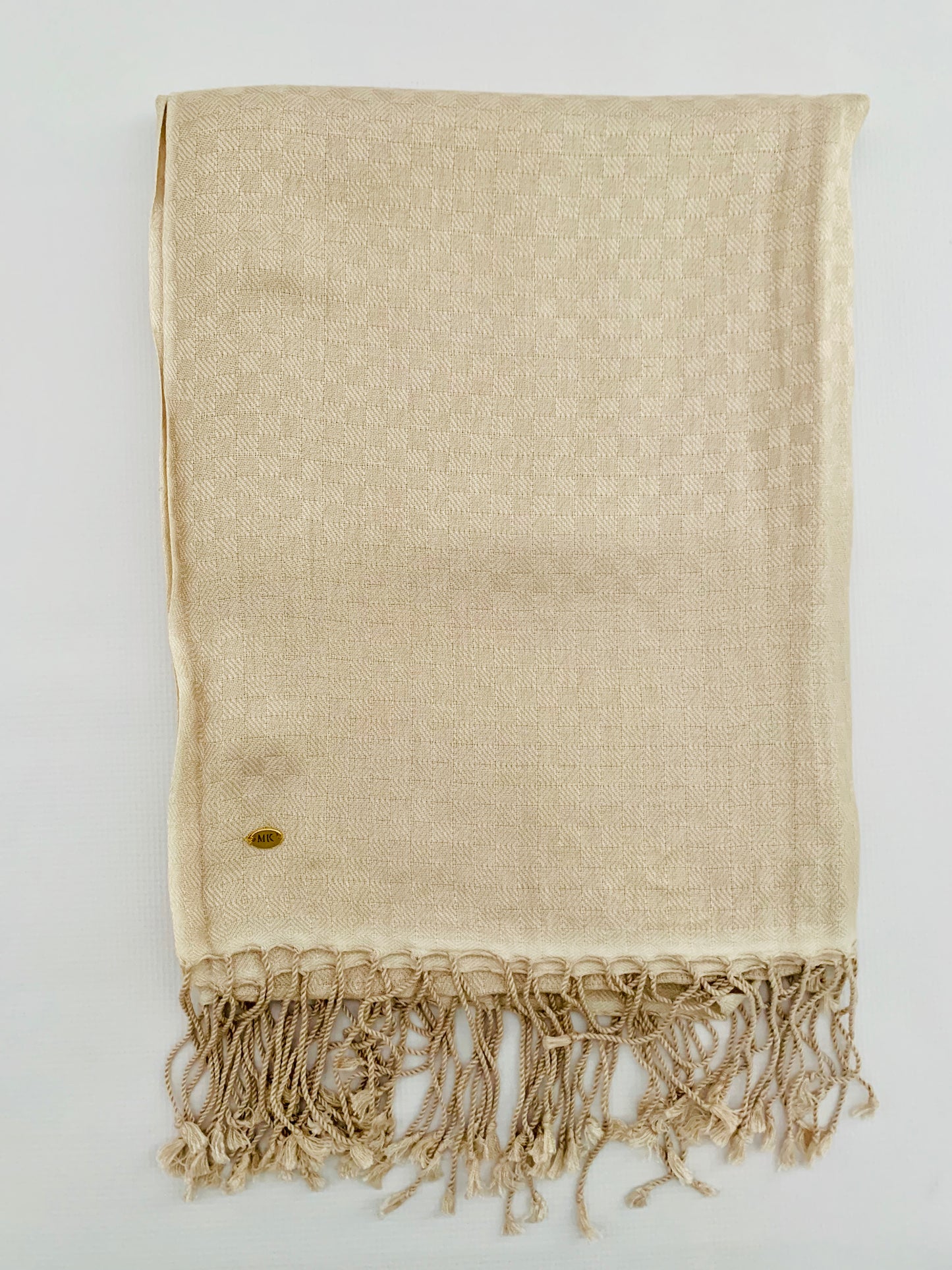 Personalised Initials Bamboo Fibre Scarf - Konmay London