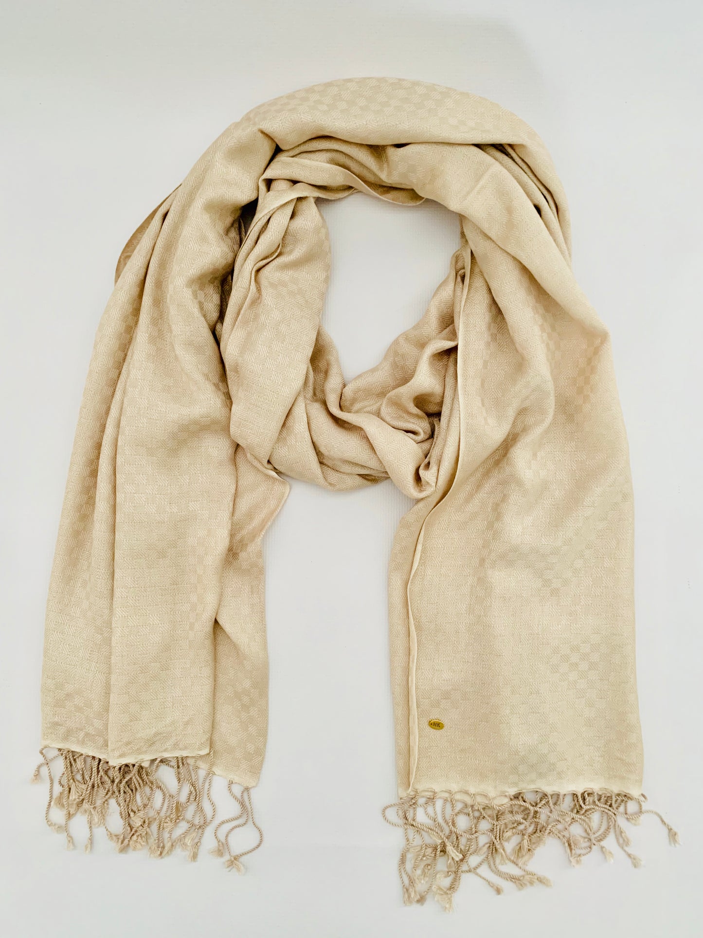 Personalised Initials Bamboo Fibre Scarf - Konmay London
