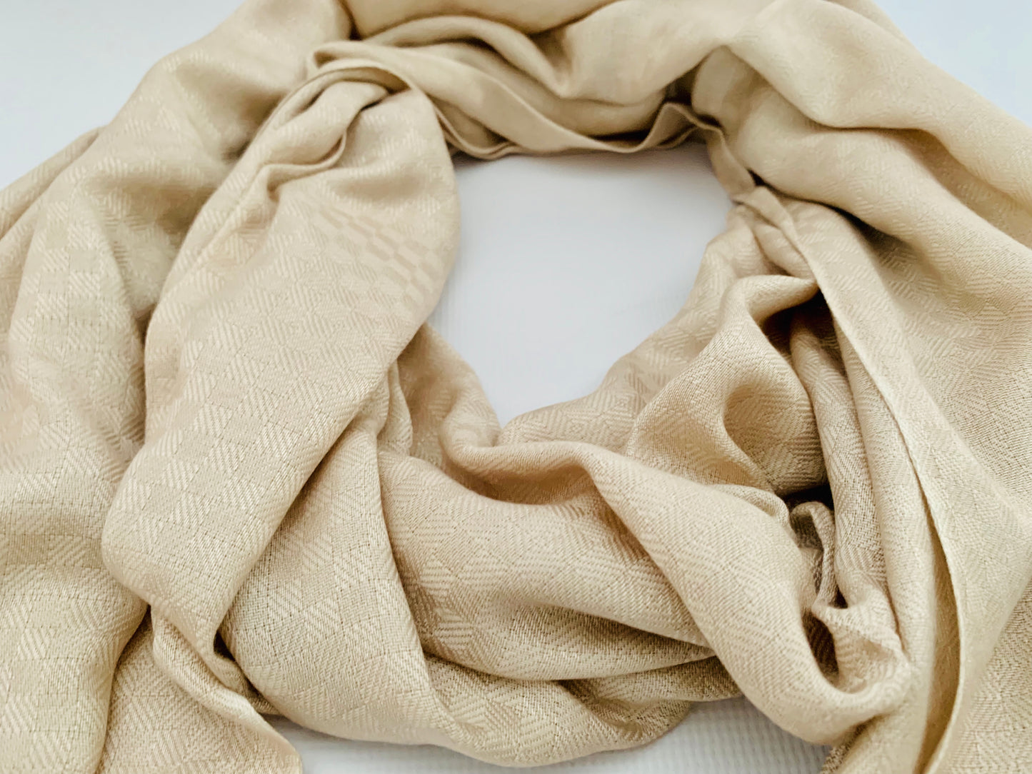 Personalised Initials Bamboo Fibre Scarf - Konmay London