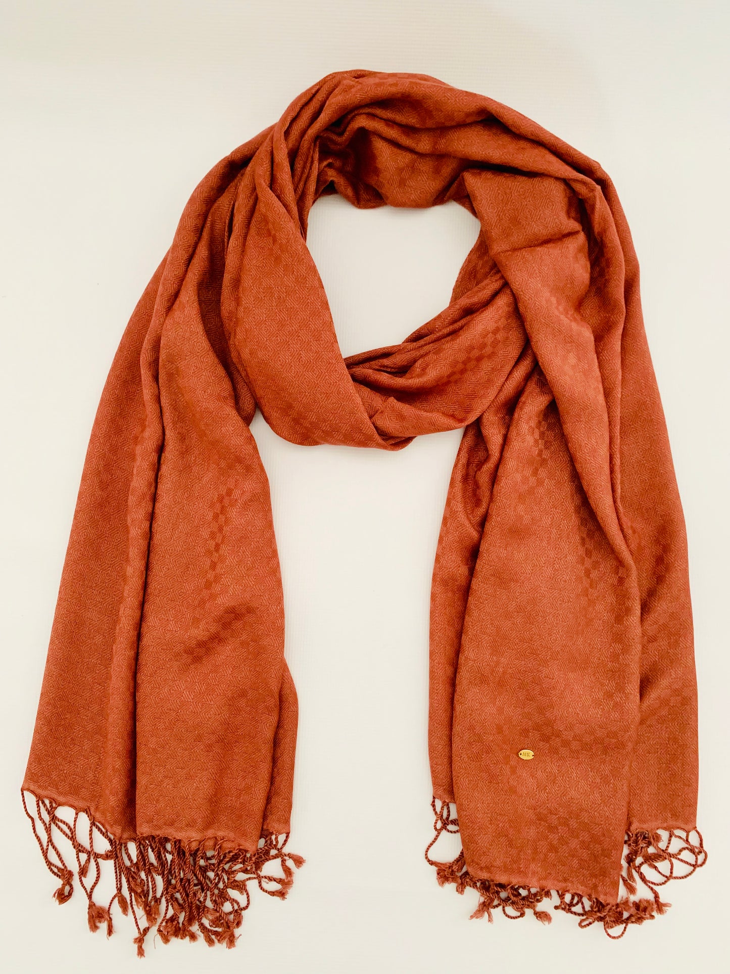 Personalised Initials Bamboo Fibre Scarf - Konmay London