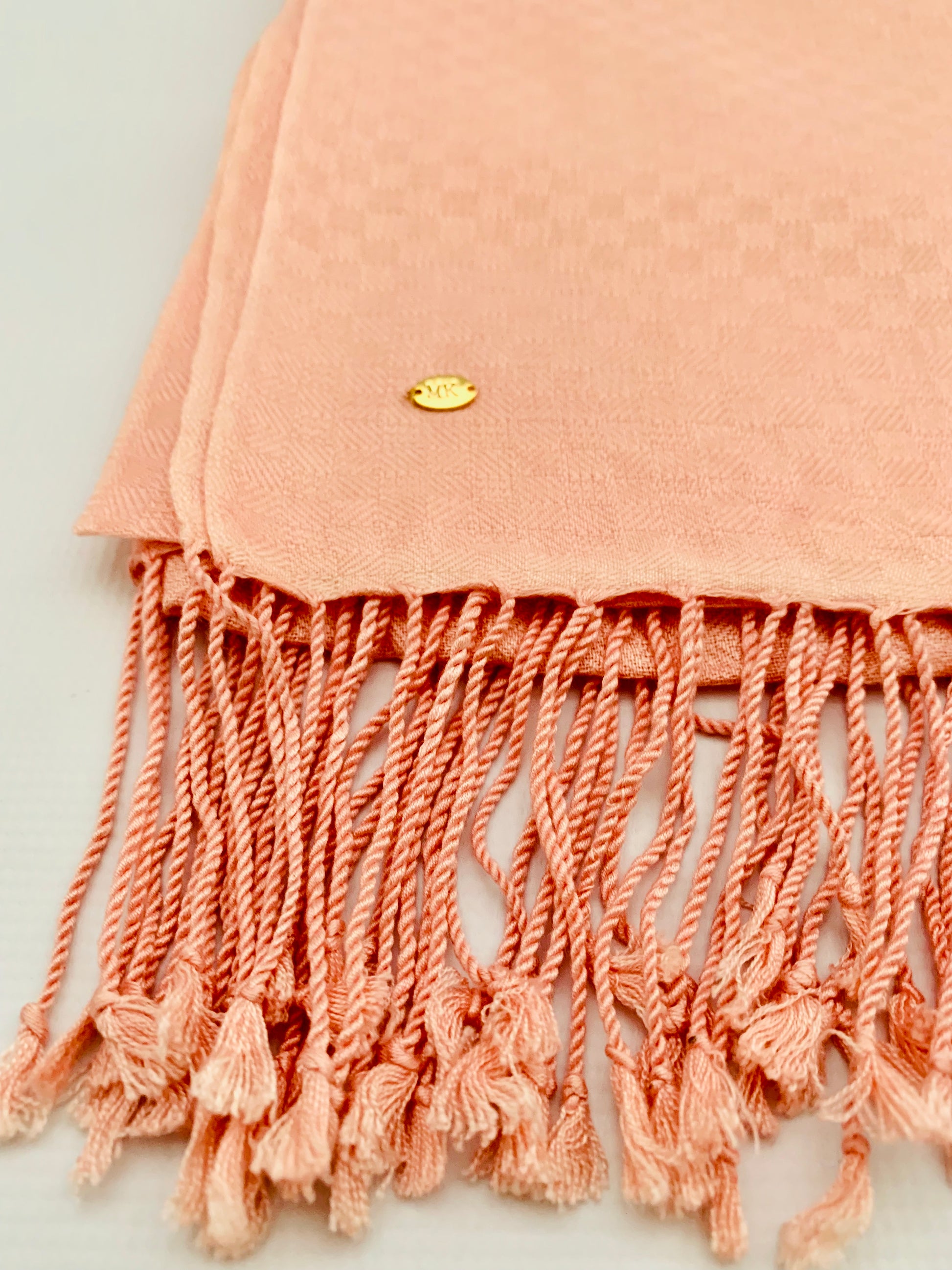 Personalised Initials Bamboo Fibre Scarf - Konmay London