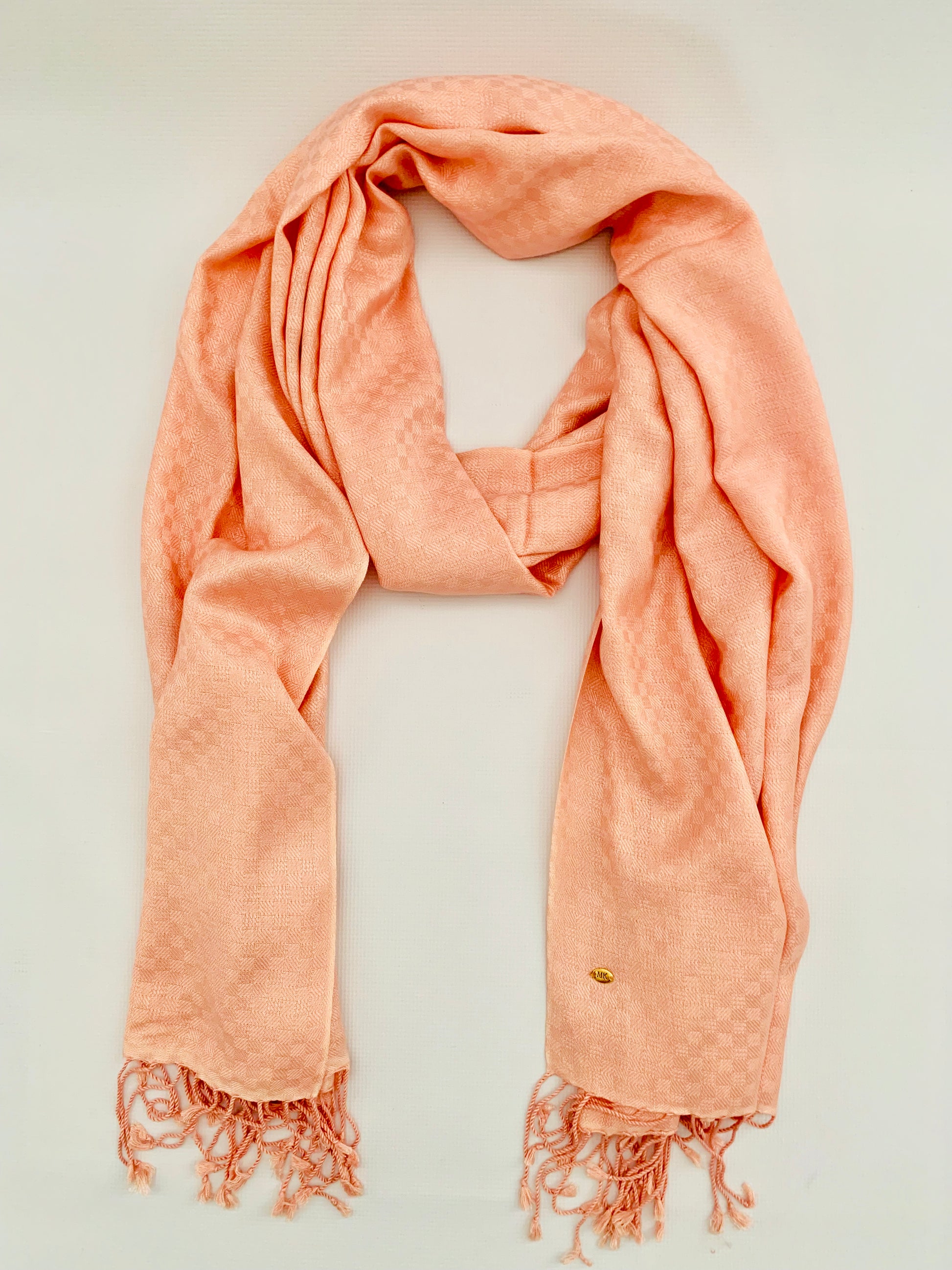 Personalised Initials Bamboo Fibre Scarf - Konmay London