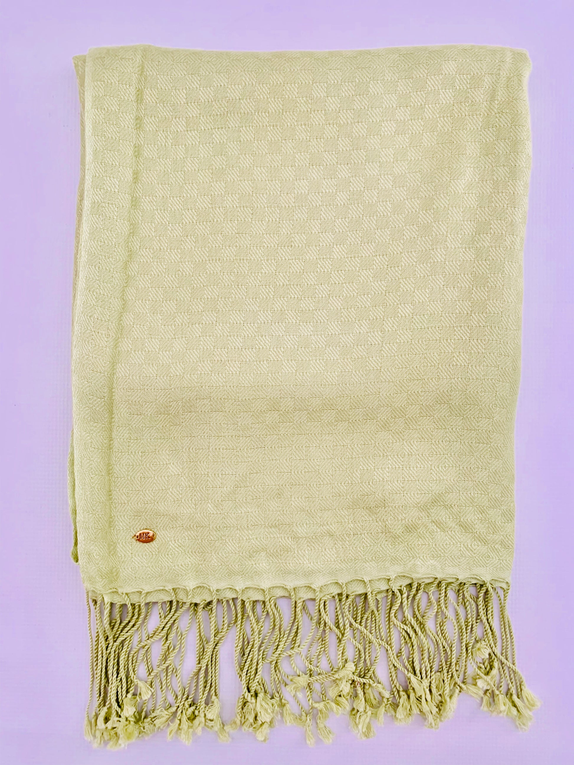 Personalised Initials Bamboo Fibre Scarf - Konmay London