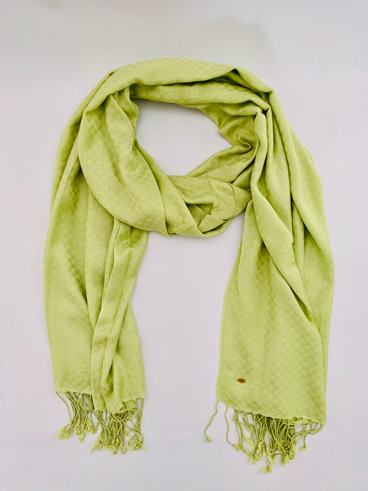 Personalised Initials Bamboo Fibre Scarf - Konmay London