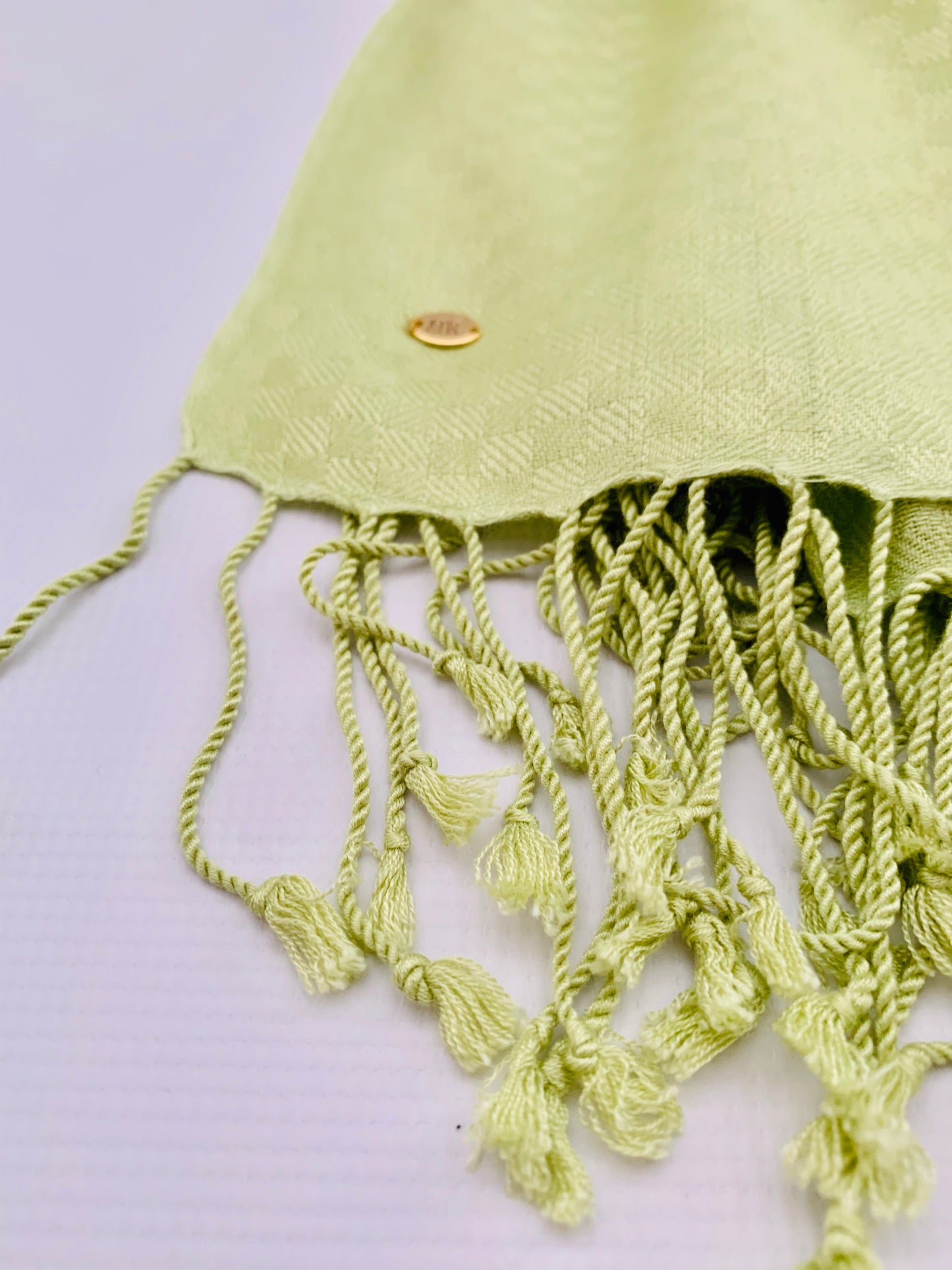 Personalised Initials Bamboo Fibre Scarf - Konmay London