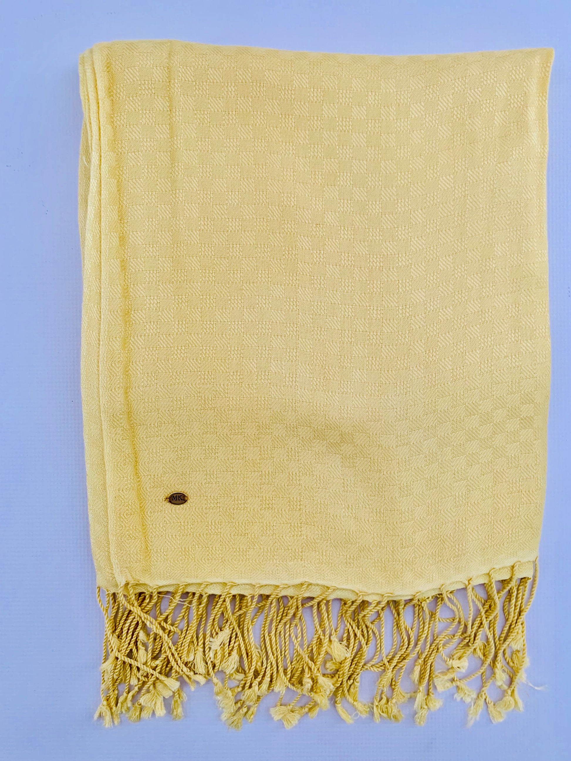 Personalised Initials Bamboo Fibre Scarf - Konmay London