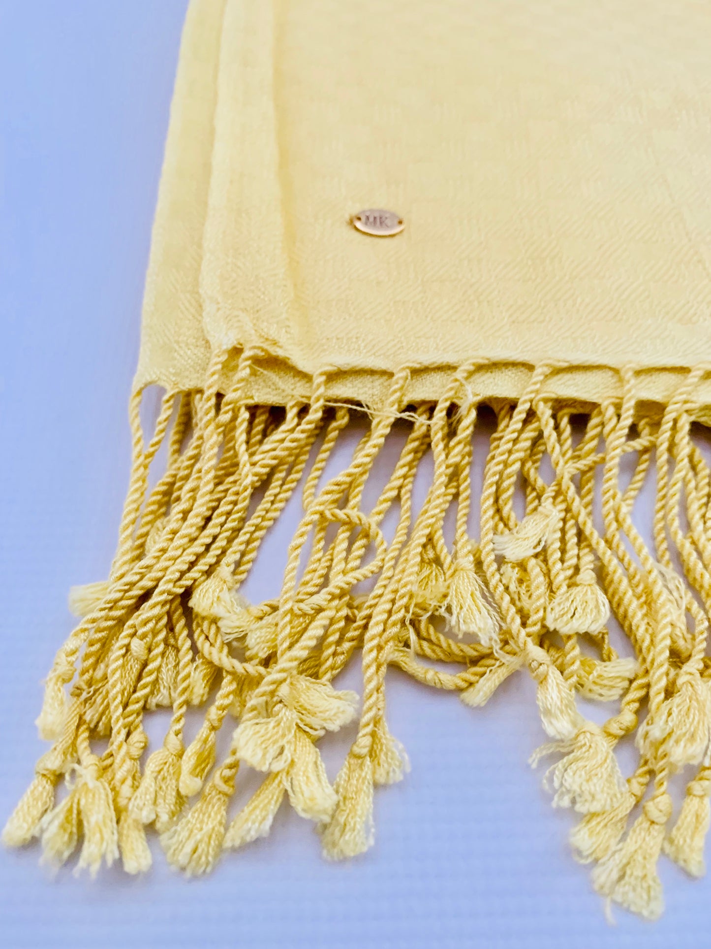 Personalised Initials Bamboo Fibre Scarf - Konmay London