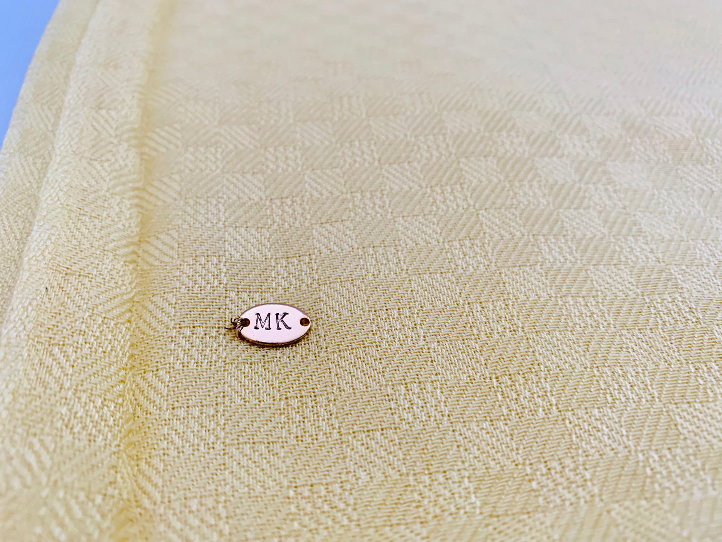 Personalised Initials Bamboo Fibre Scarf - Konmay London