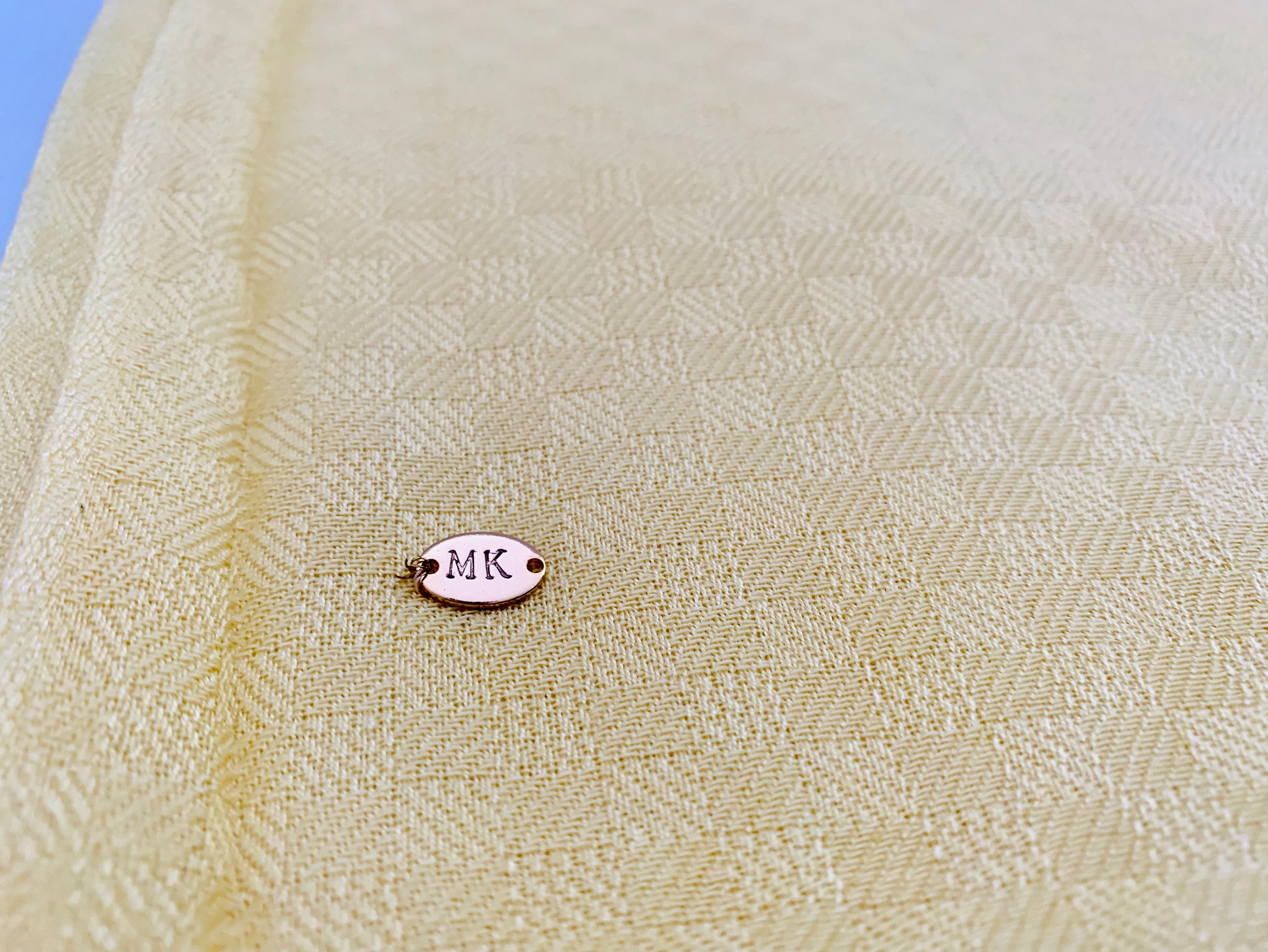 Personalised Initials Bamboo Fibre Scarf - Konmay London