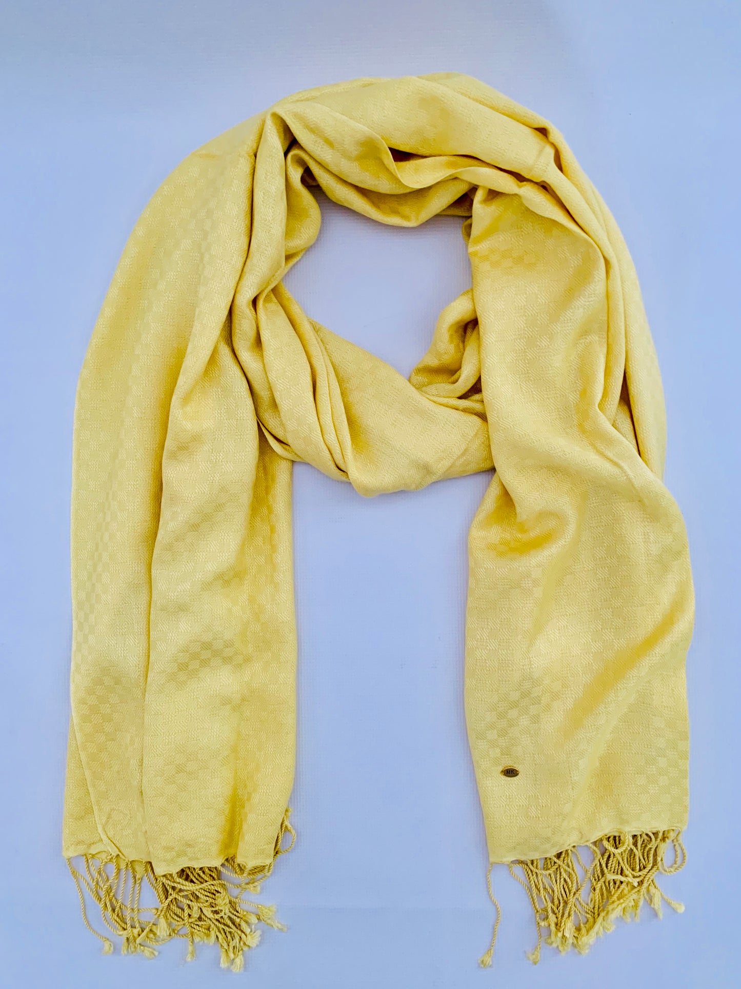 Personalised Initials Bamboo Fibre Scarf - Konmay London