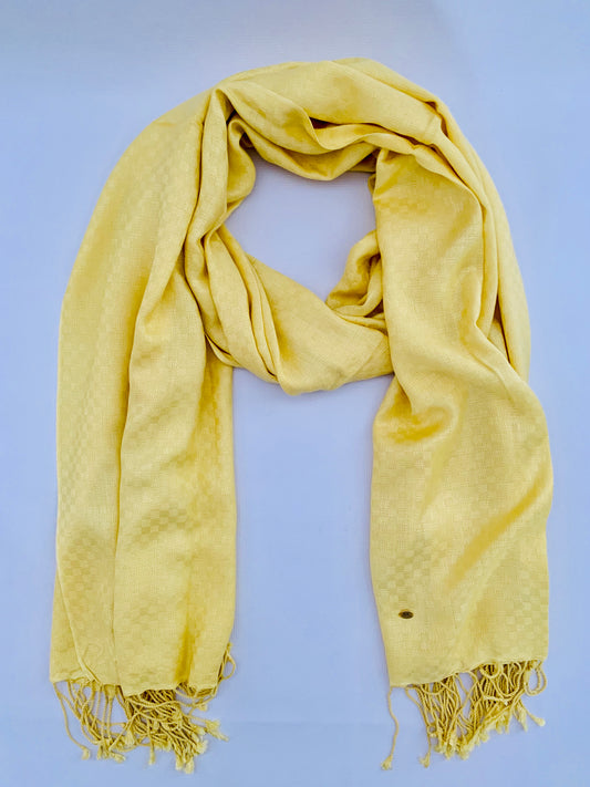 Personalised Initials Bamboo Fibre Scarf - Konmay London