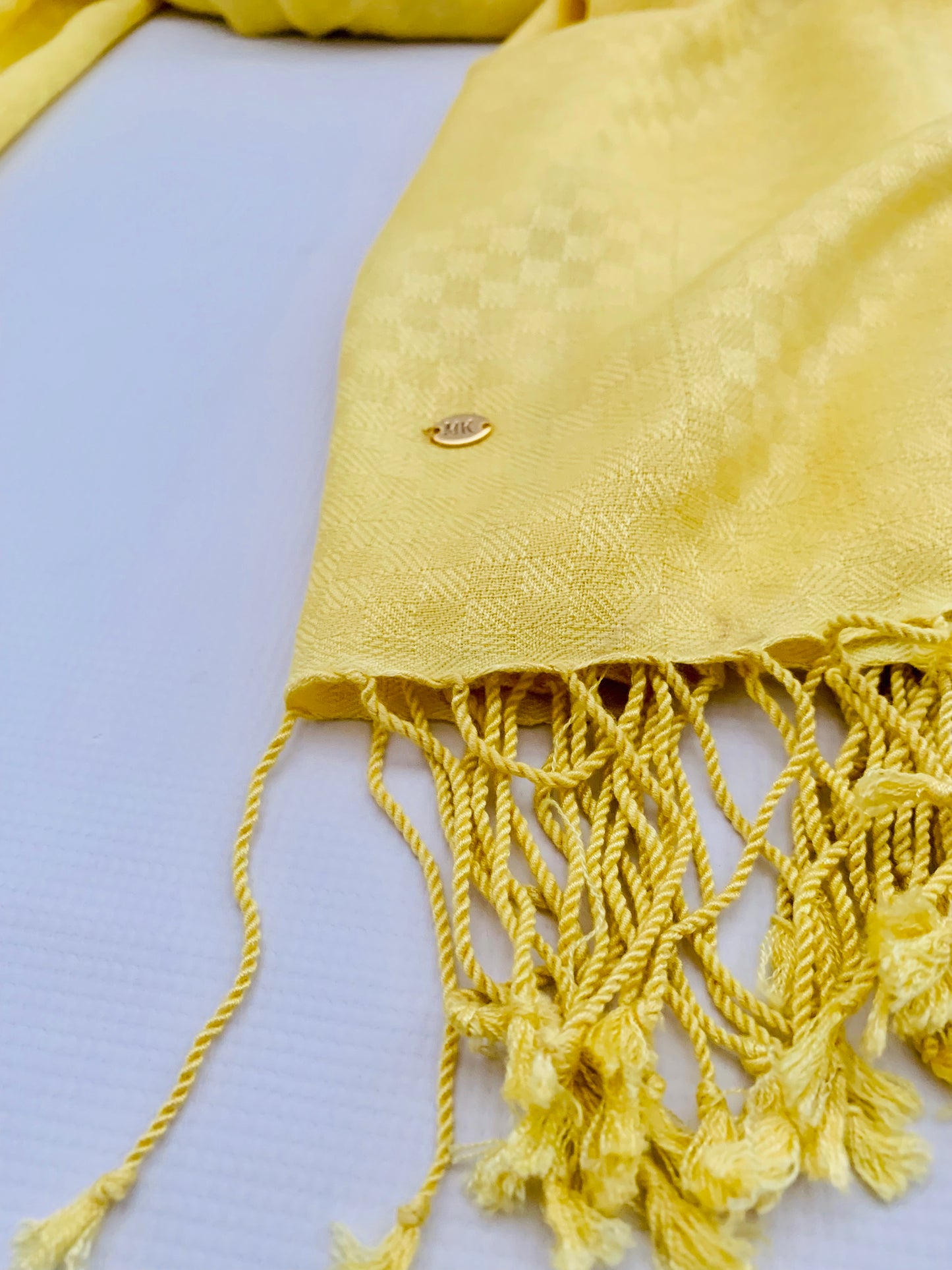 Personalised Initials Bamboo Fibre Scarf - Konmay London