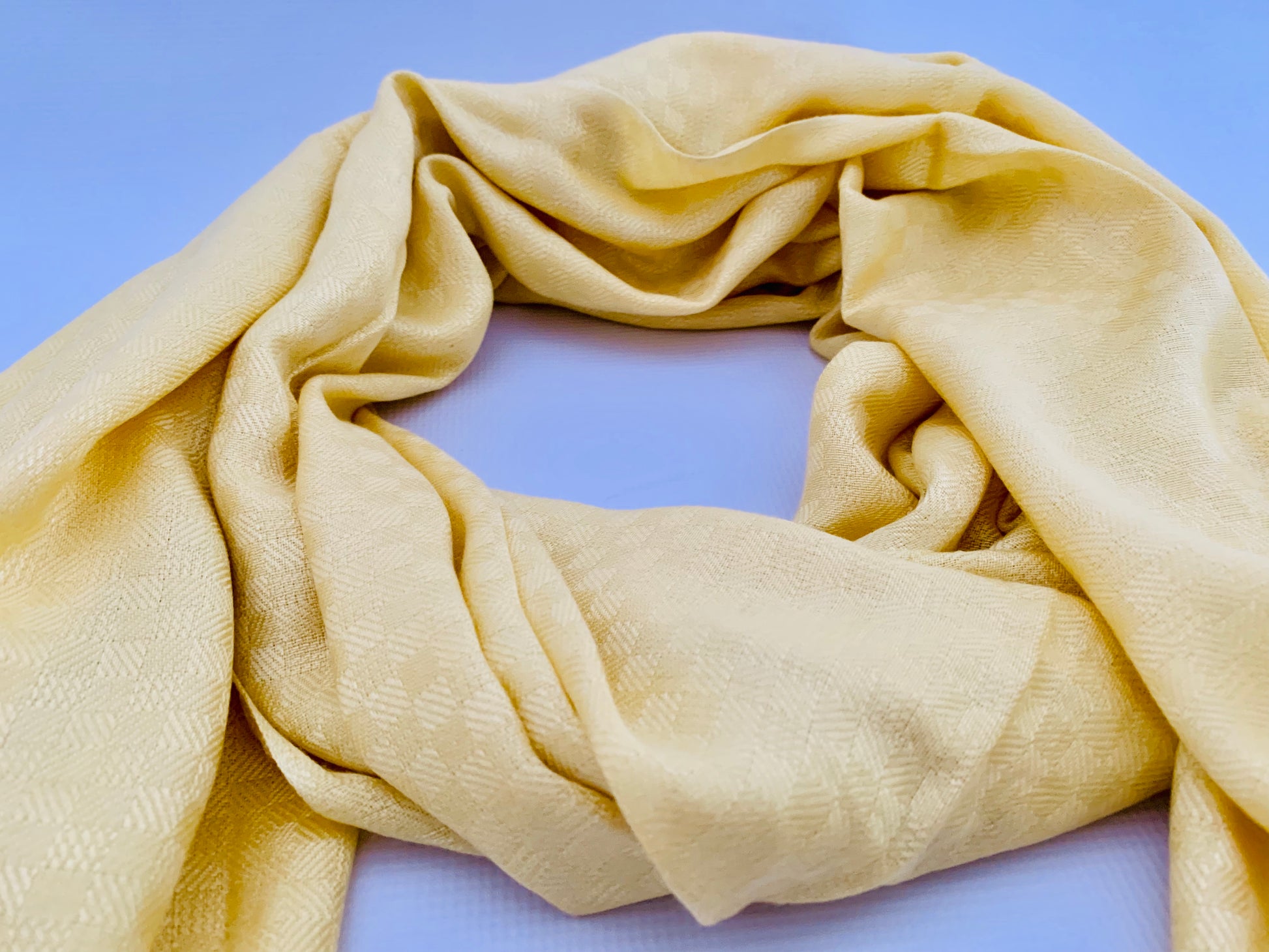 Personalised Initials Bamboo Fibre Scarf - Konmay London