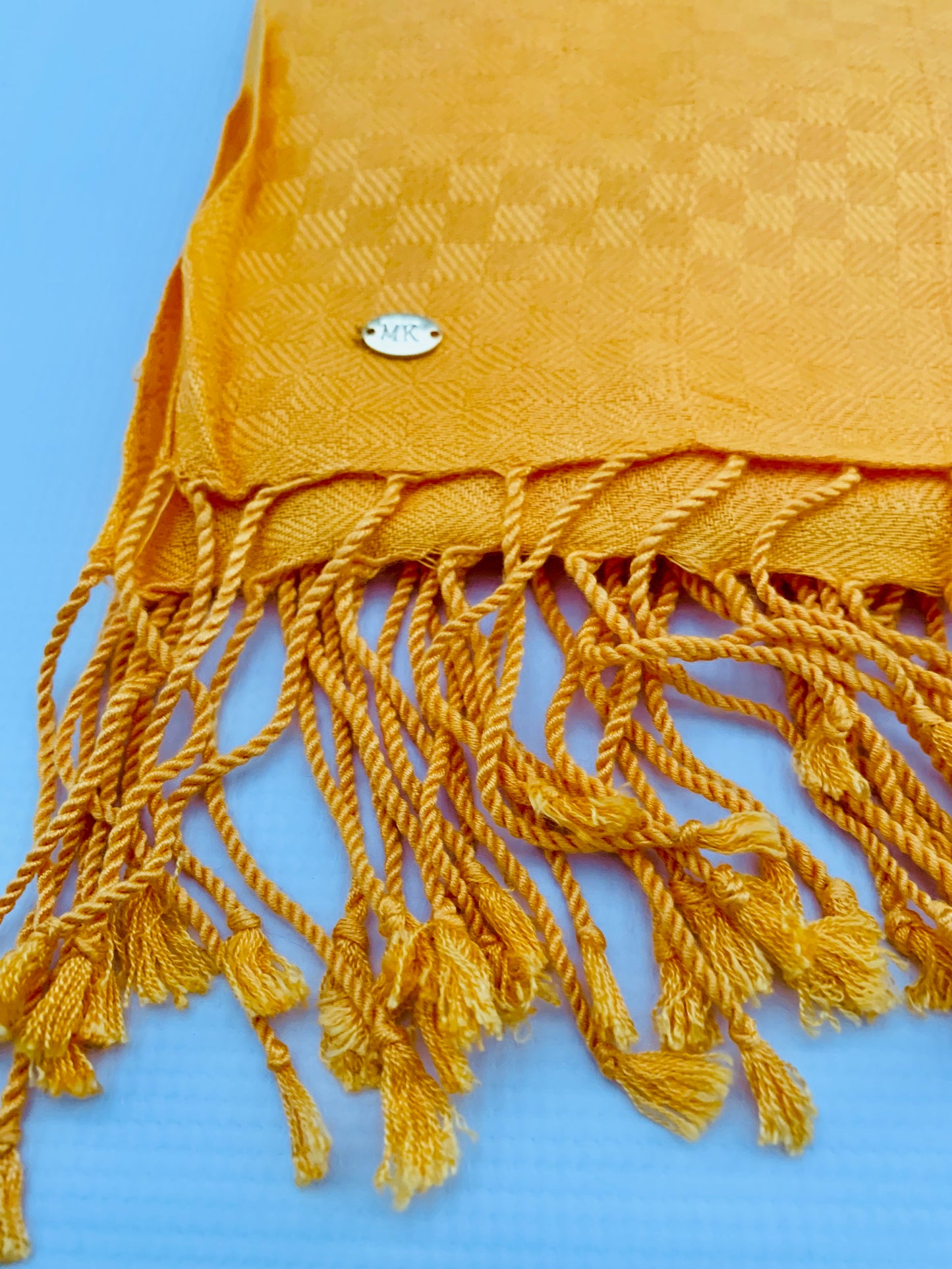 Personalised Initials Bamboo Fibre Scarf - Konmay London