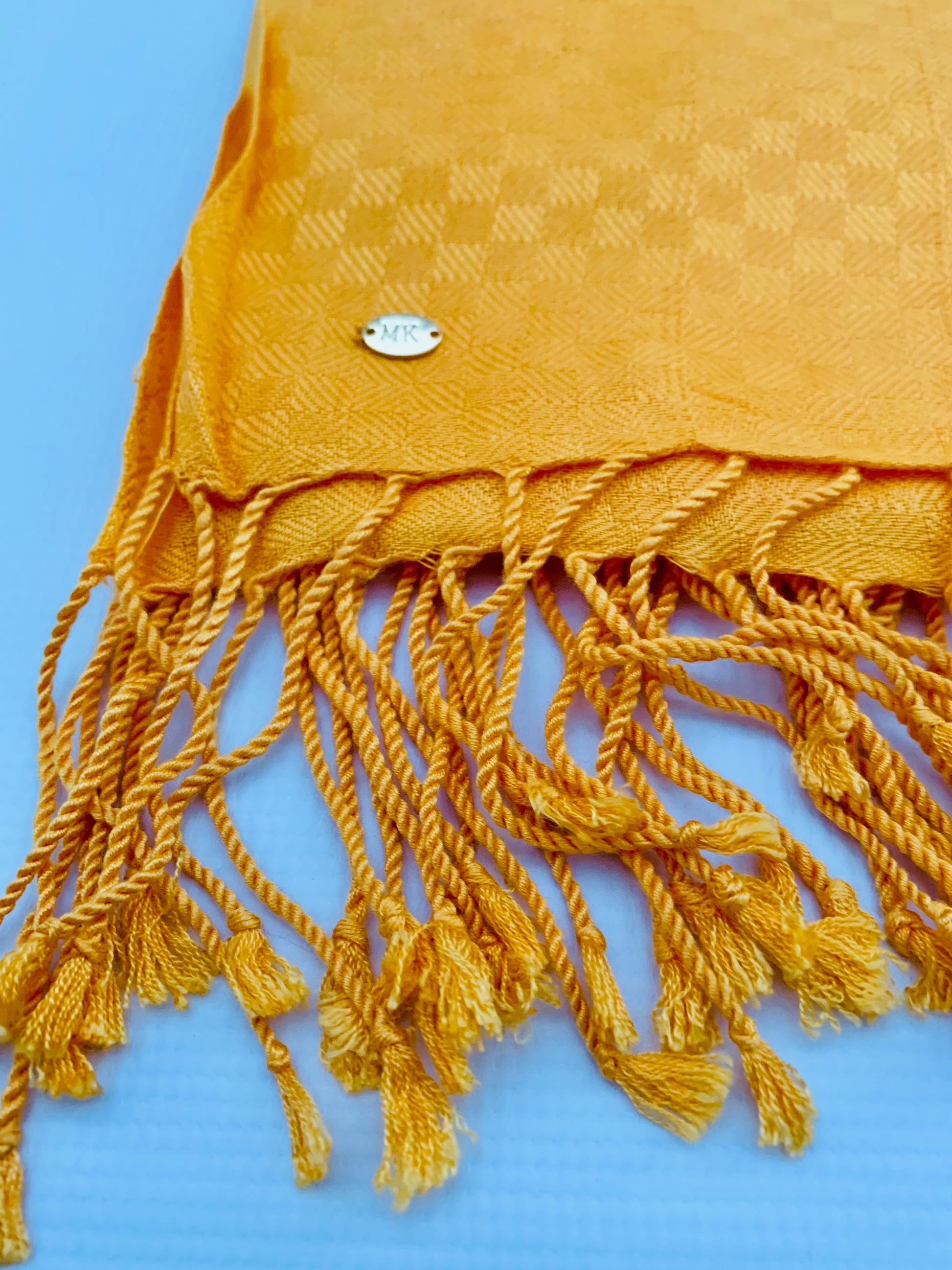 Personalised Initials Bamboo Fibre Scarf - Konmay London