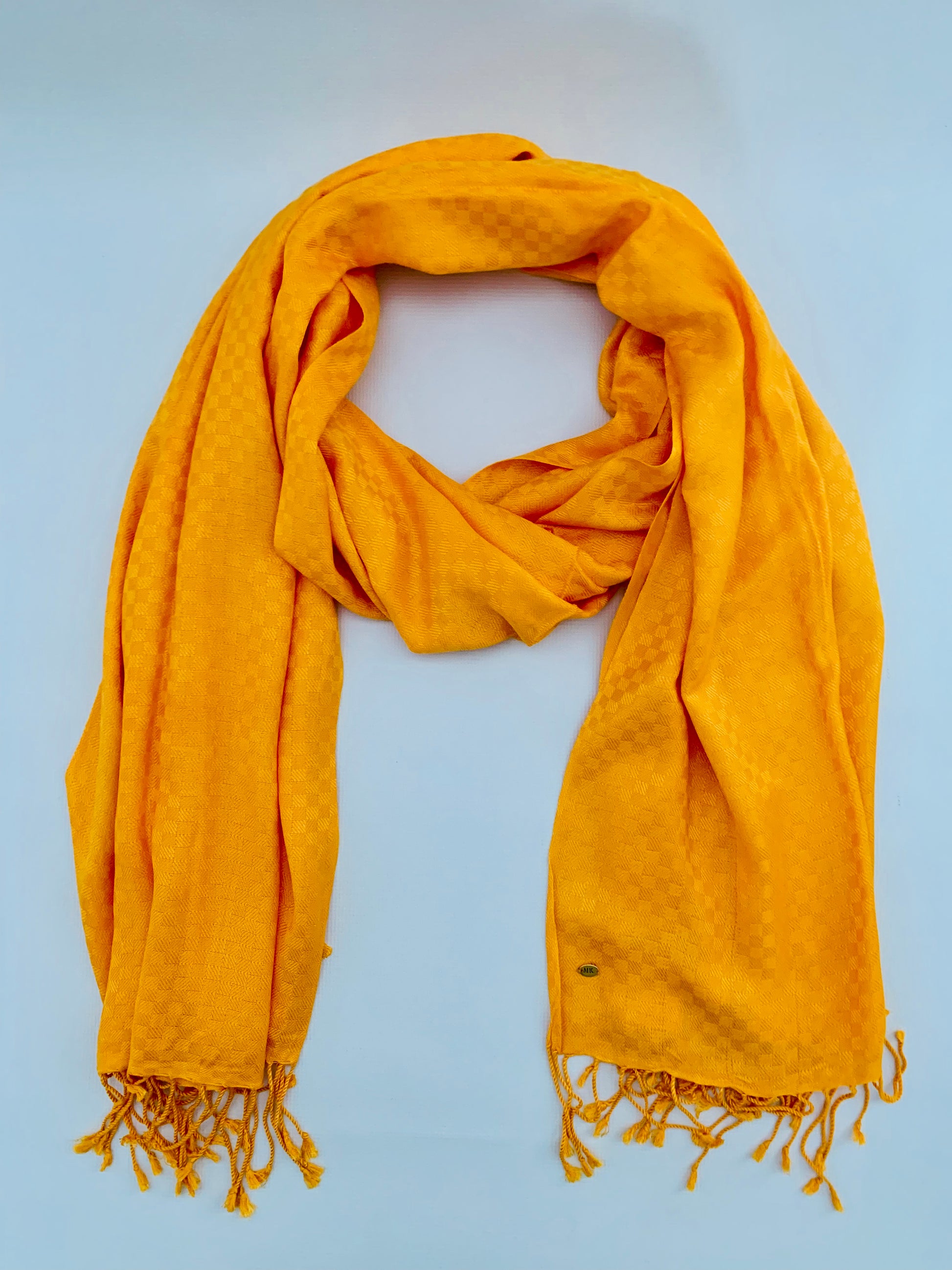 Personalised Initials Bamboo Fibre Scarf - Konmay London