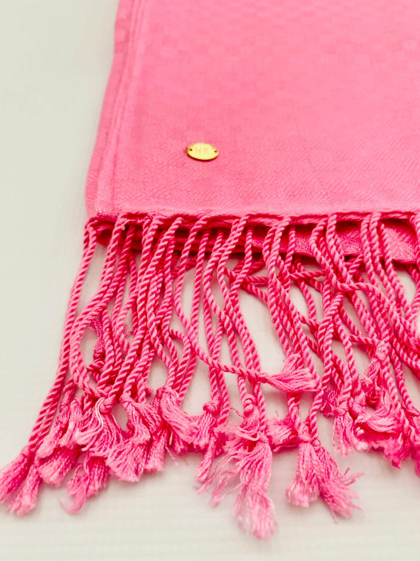 Personalised Initials Bamboo Fibre Scarf - Konmay London