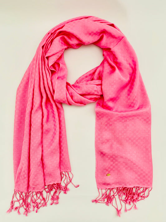 Personalised Initials Bamboo Fibre Scarf - Konmay London