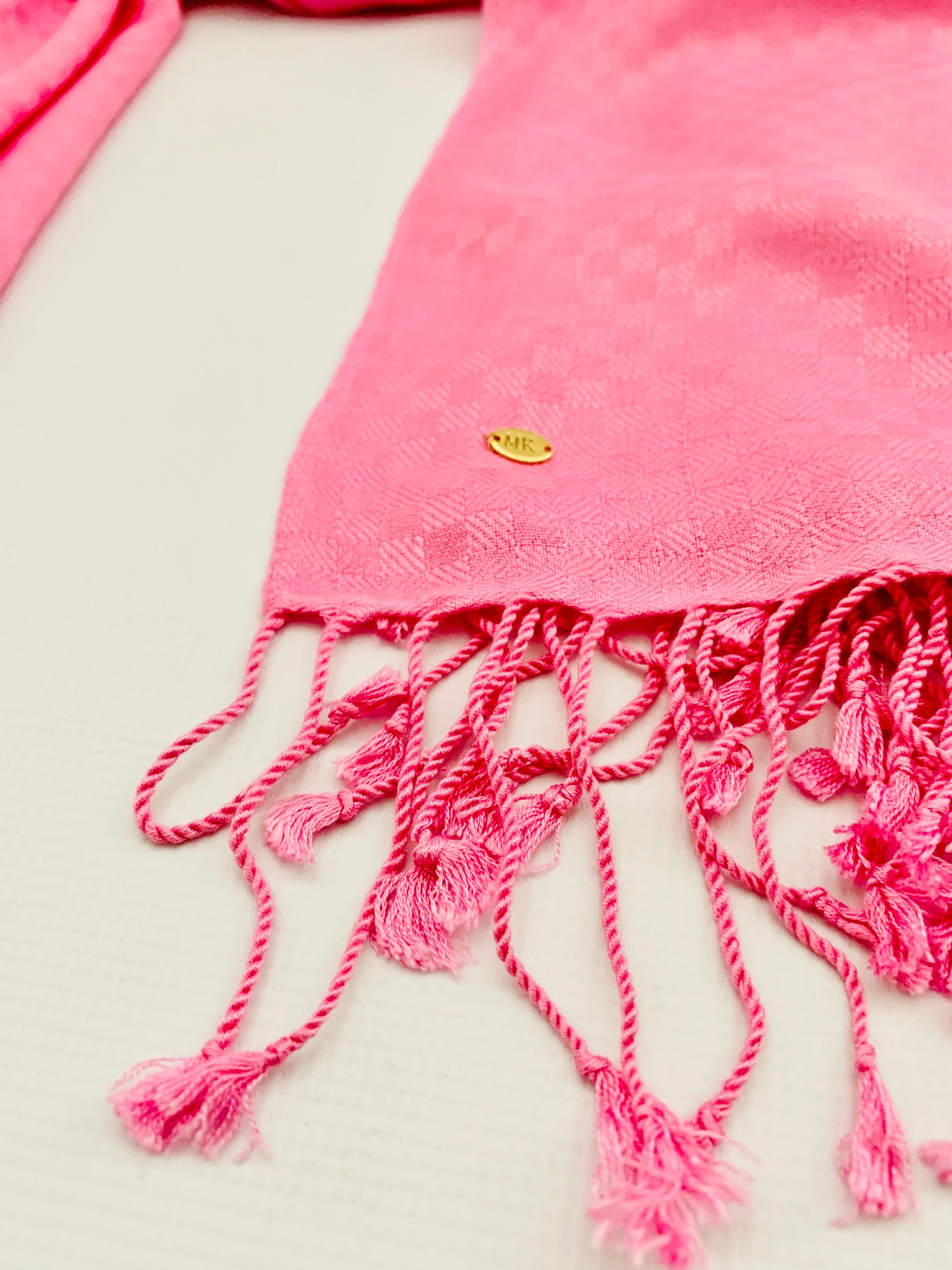 Personalised Initials Bamboo Fibre Scarf - Konmay London