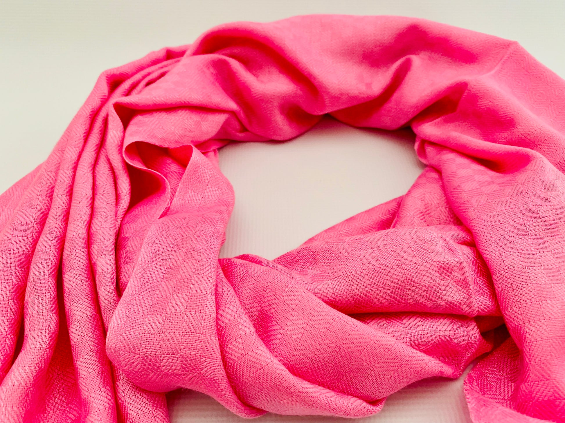 Personalised Initials Bamboo Fibre Scarf - Konmay London