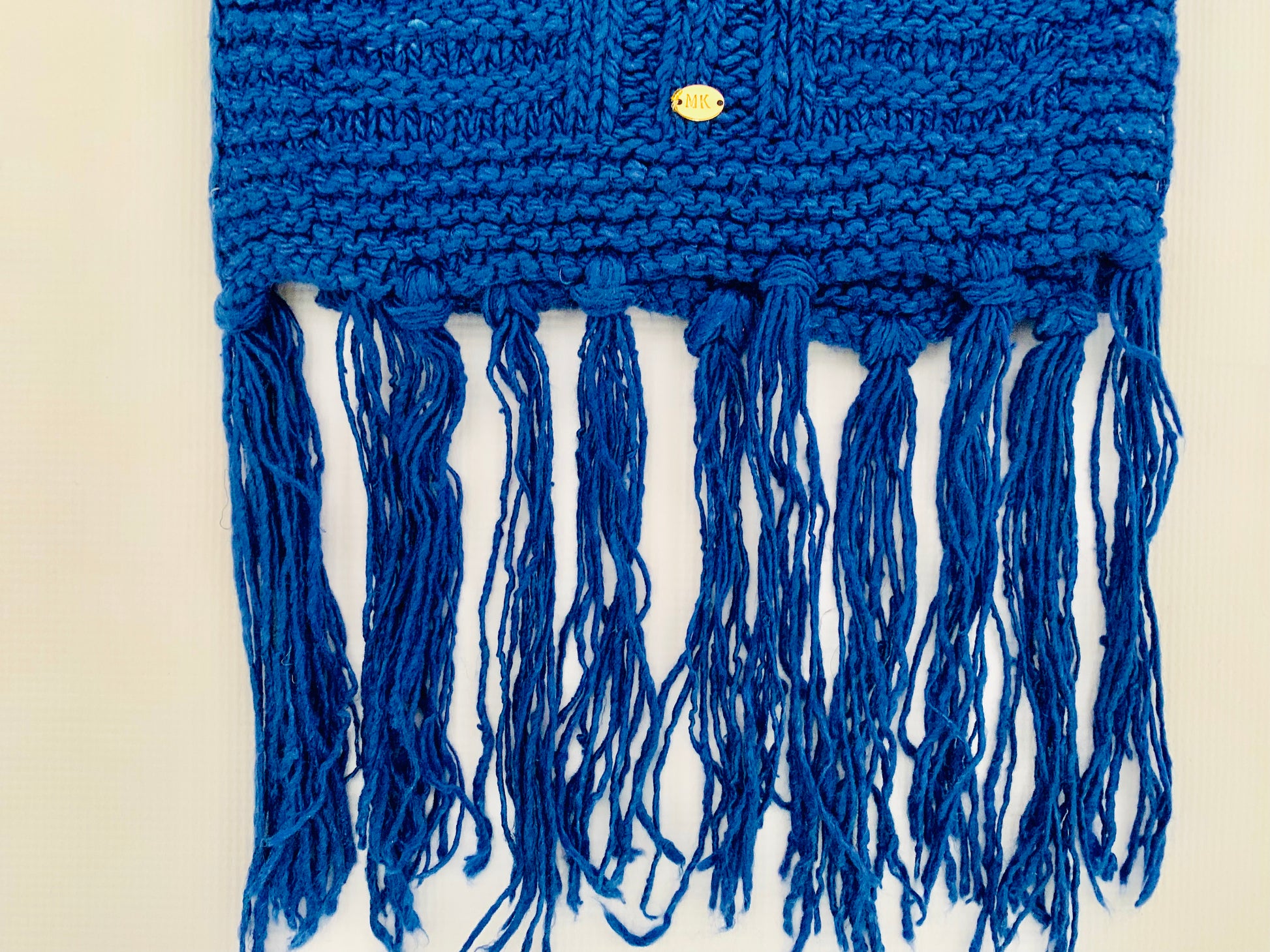 Handmade Personalised Initials Banana Fibre Scarf - Konmay London