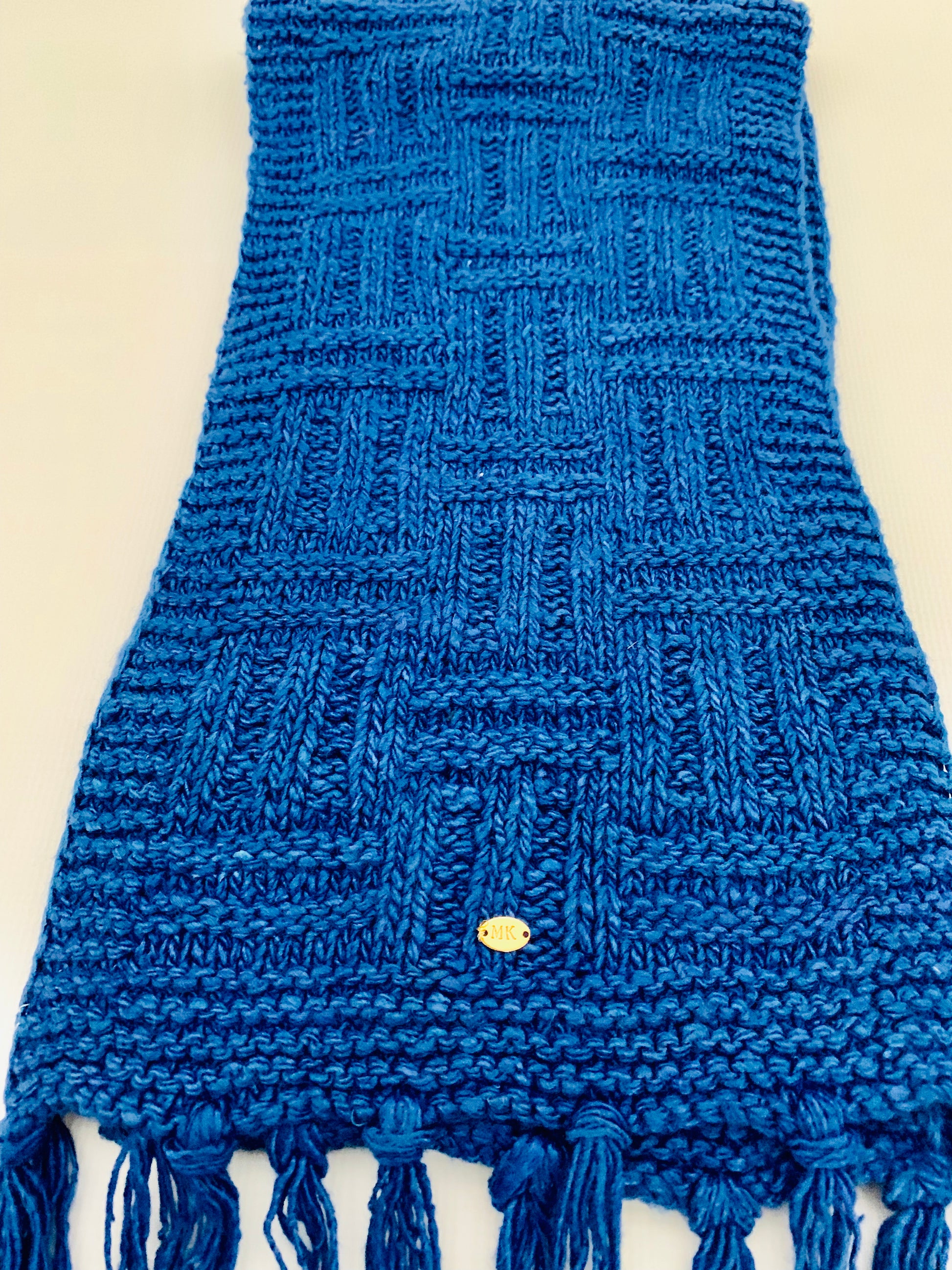 Handmade Personalised Initials Banana Fibre Scarf - Konmay London