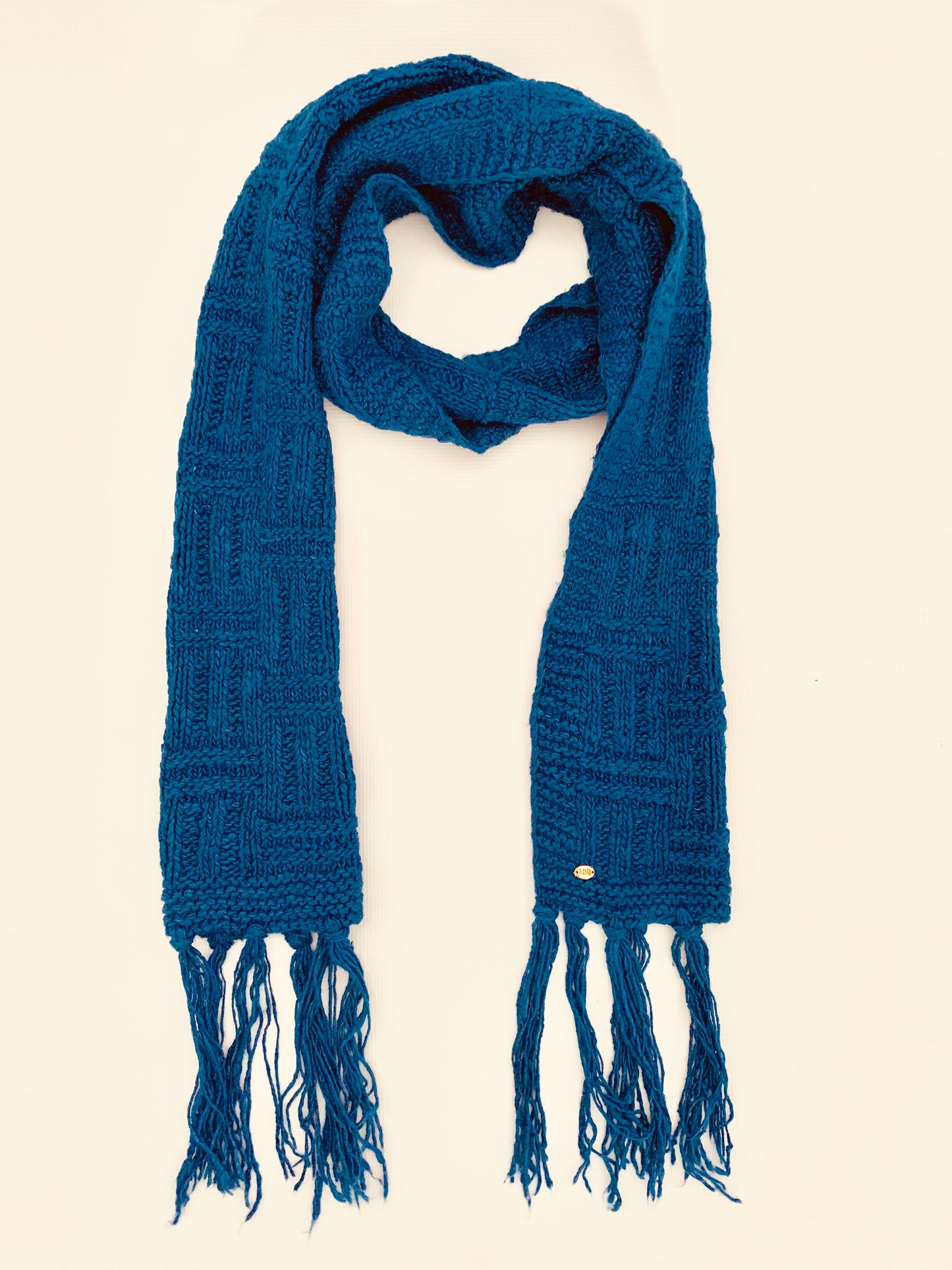 Handmade Personalised Initials Banana Fibre Scarf - Konmay London