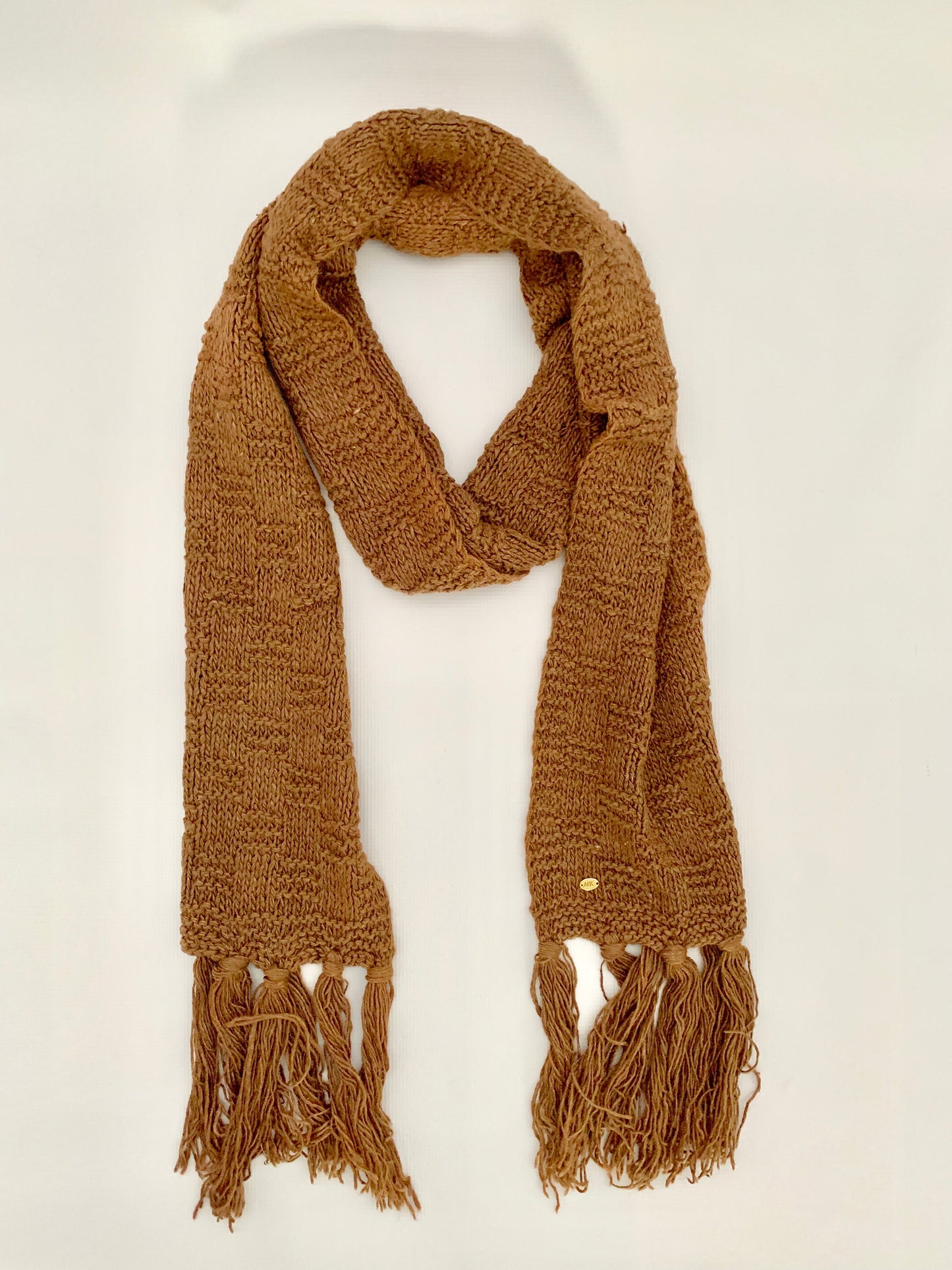 Handmade Personalised Initials Banana Fibre Scarf - Konmay London