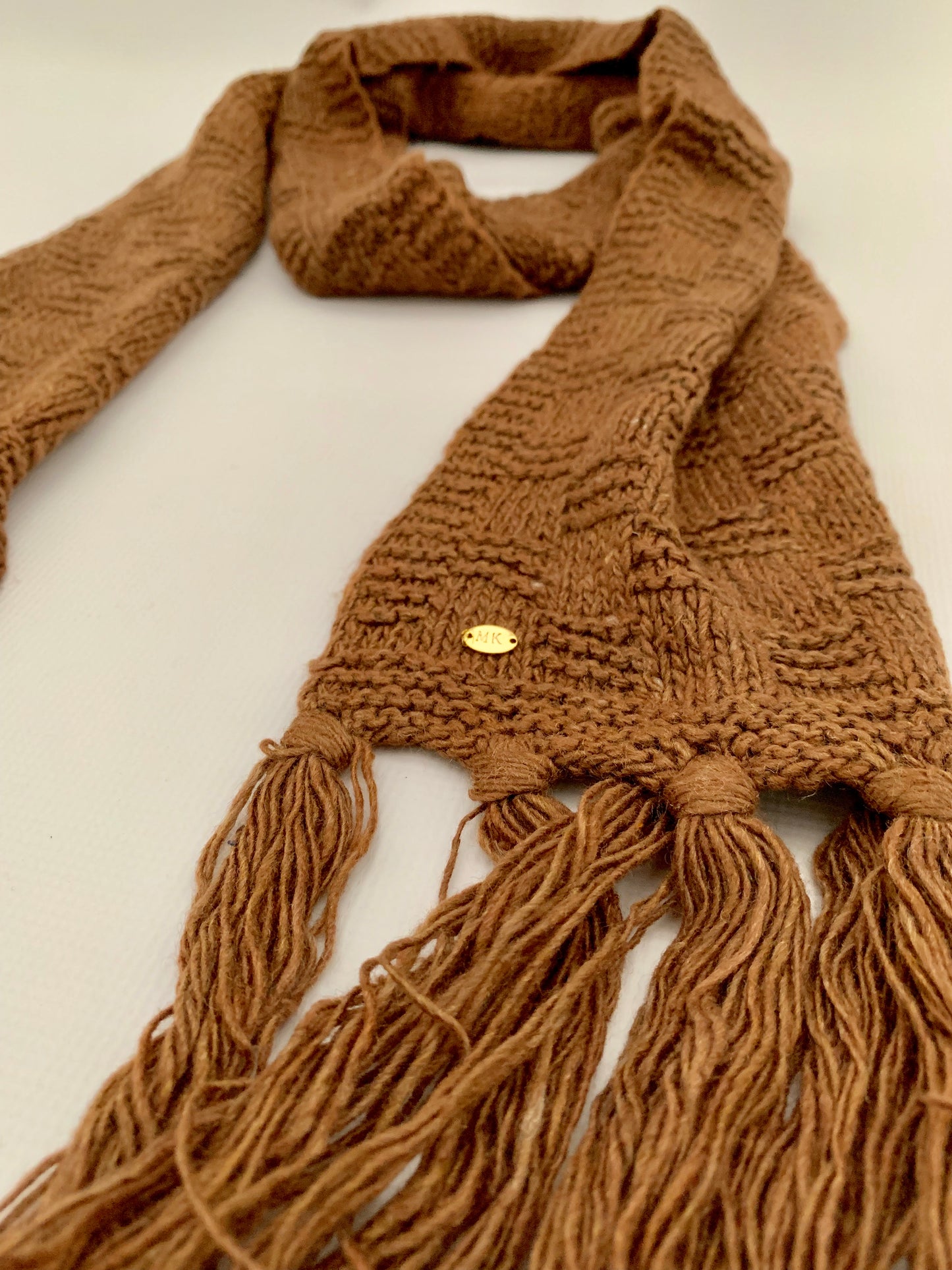 Handmade Personalised Initials Banana Fibre Scarf - Konmay London