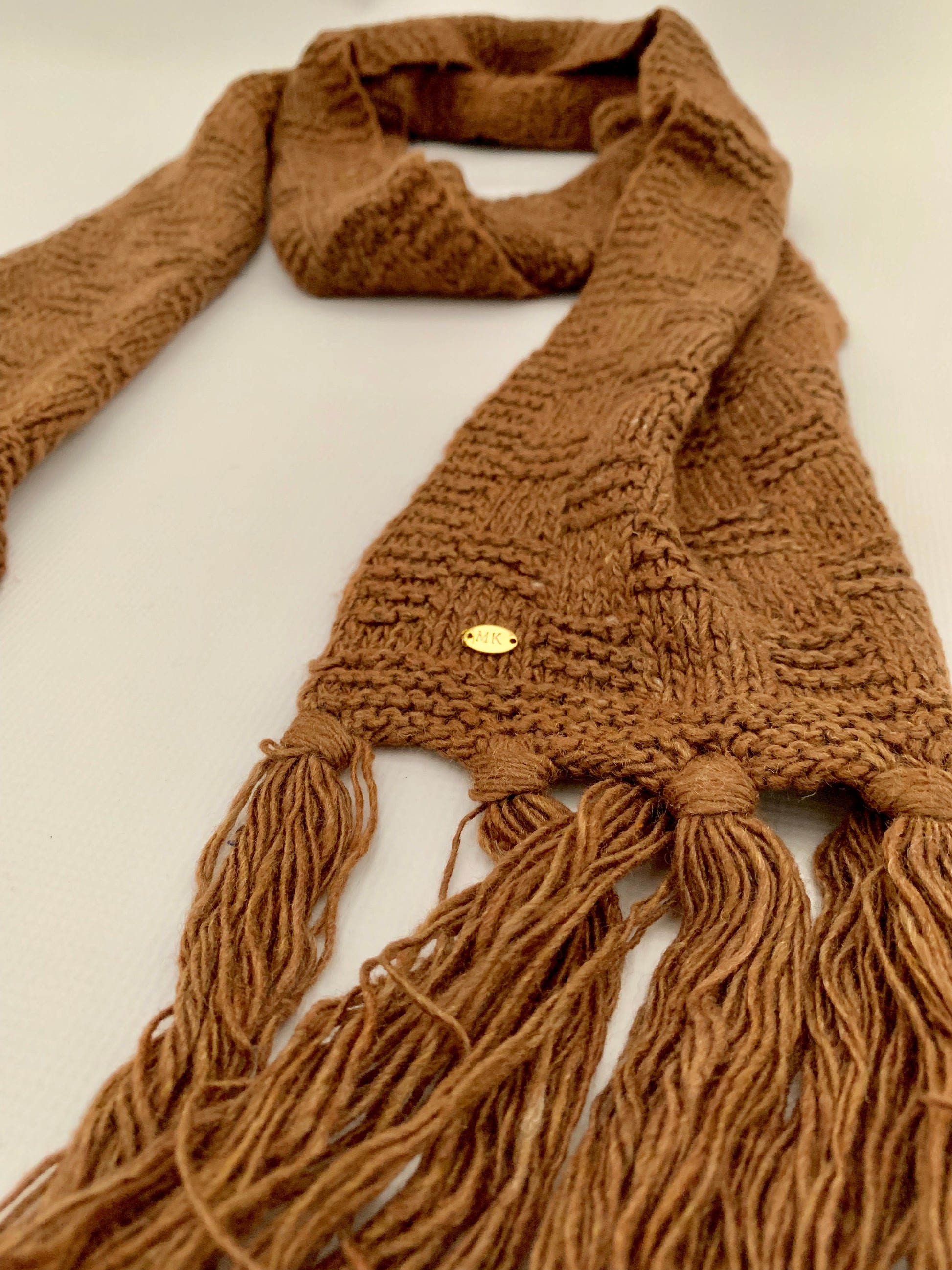 Handmade Personalised Initials Banana Fibre Scarf - Konmay London