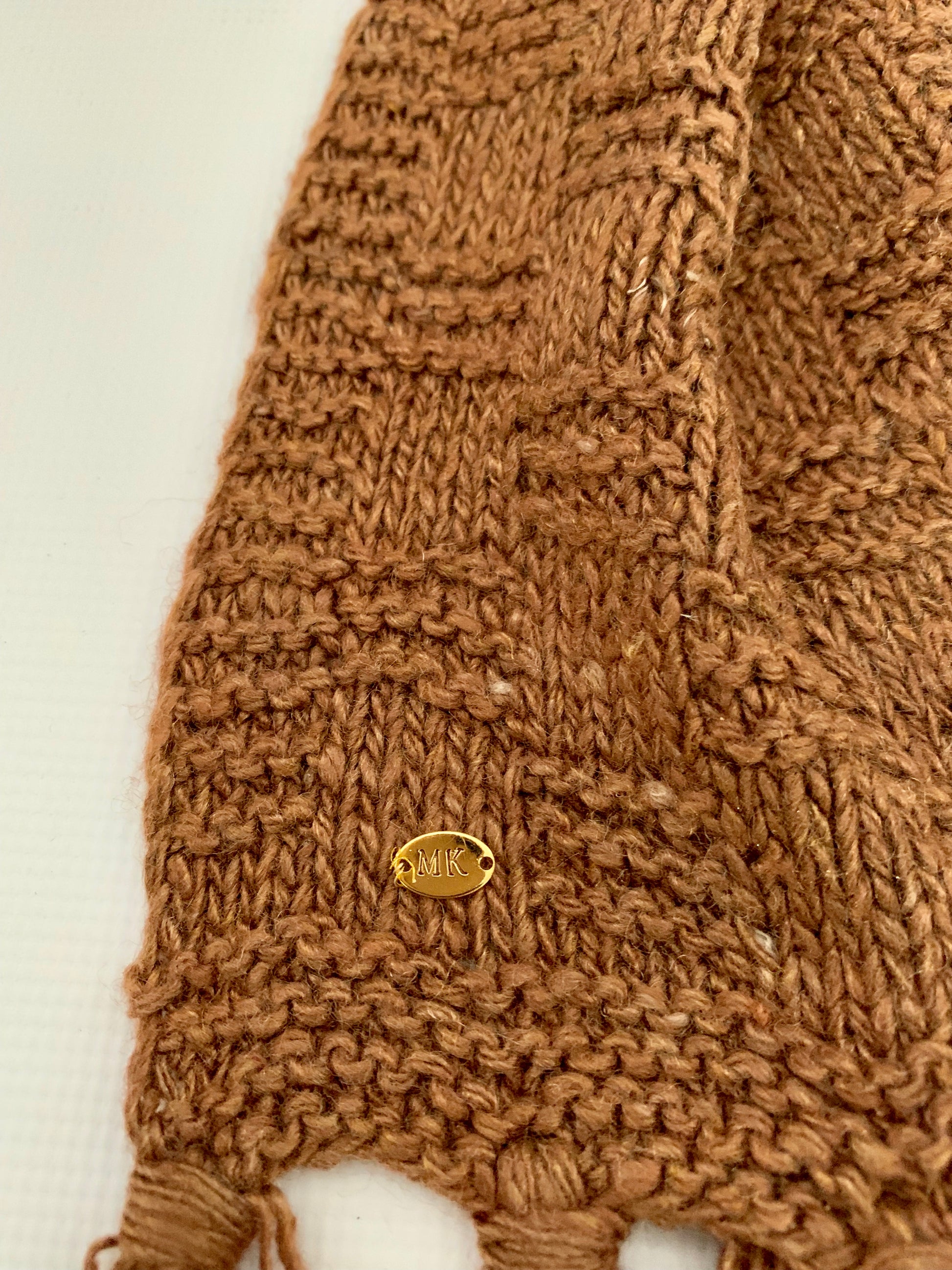 Handmade Personalised Initials Banana Fibre Scarf - Konmay London